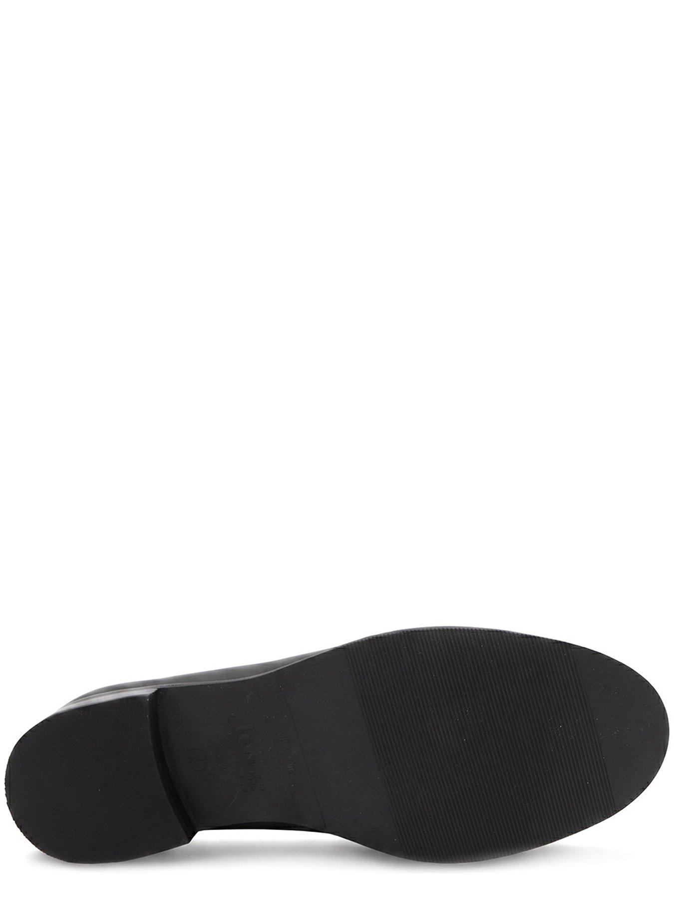 Image 5 of 6 of Jones Bootmaker Tamsynwide Mocasins - Black Leather