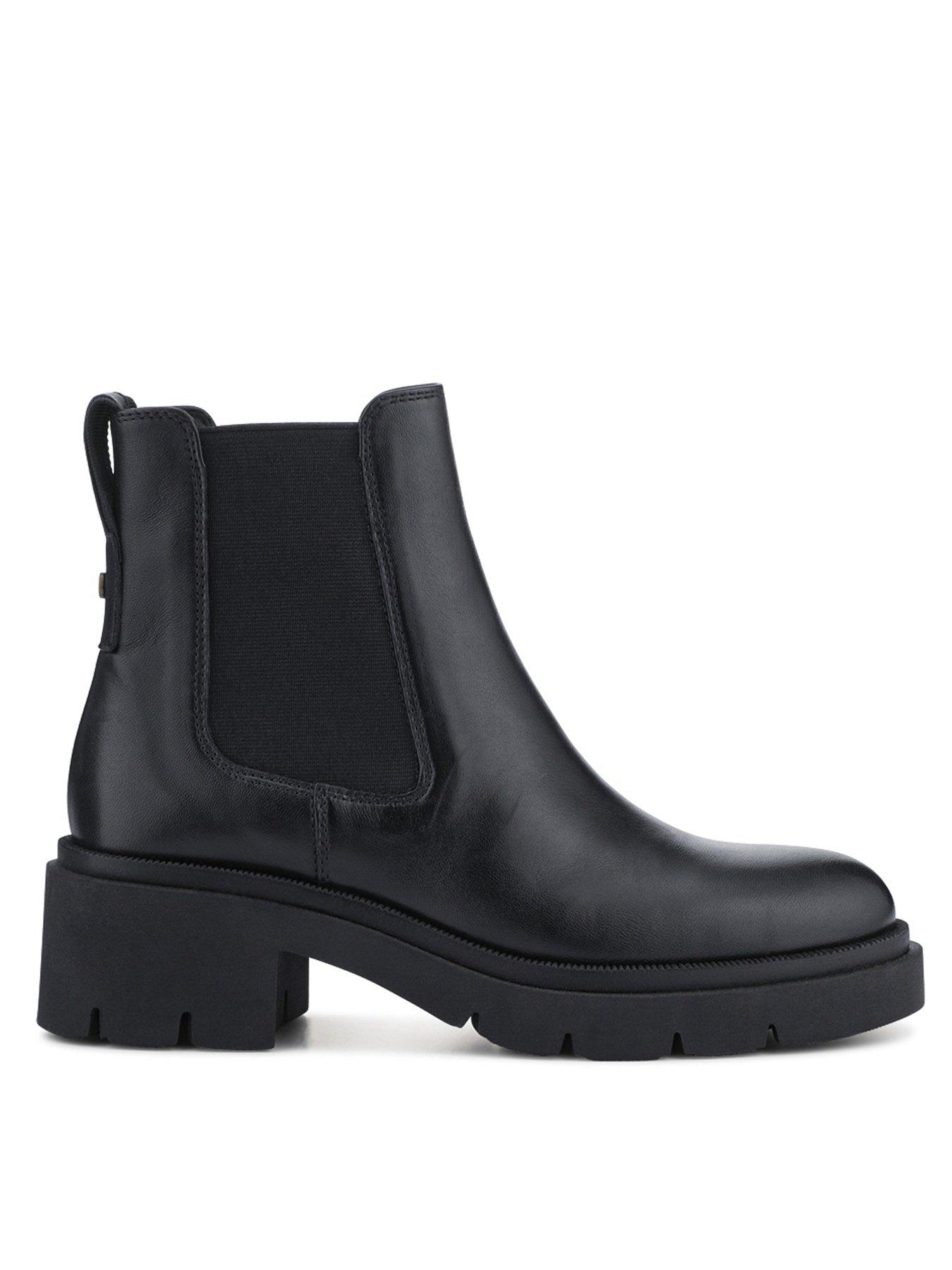 Image 1 of 6 of Jones Bootmaker Kaiya Ankle Boot - Black Leather