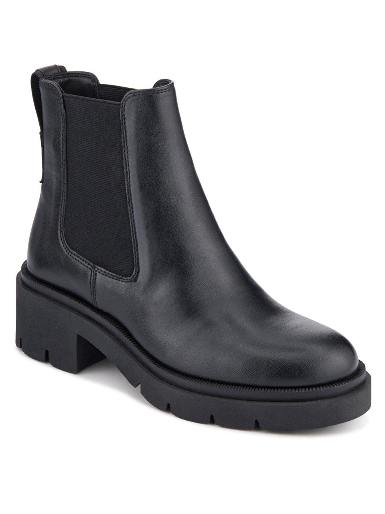 Image 2 of 6 of Jones Bootmaker Kaiya Ankle Boot - Black Leather