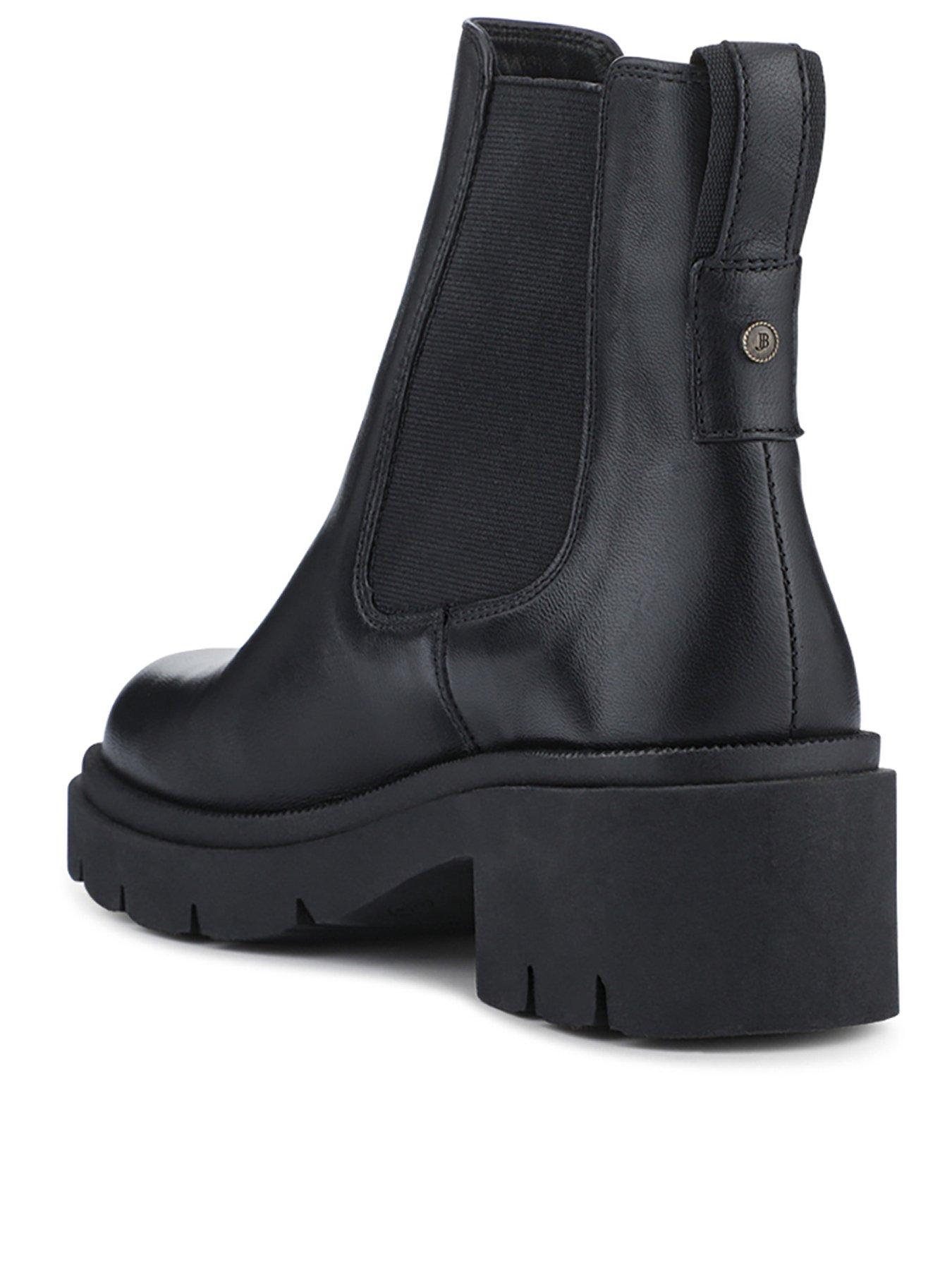 Image 3 of 6 of Jones Bootmaker Kaiya Ankle Boot - Black Leather