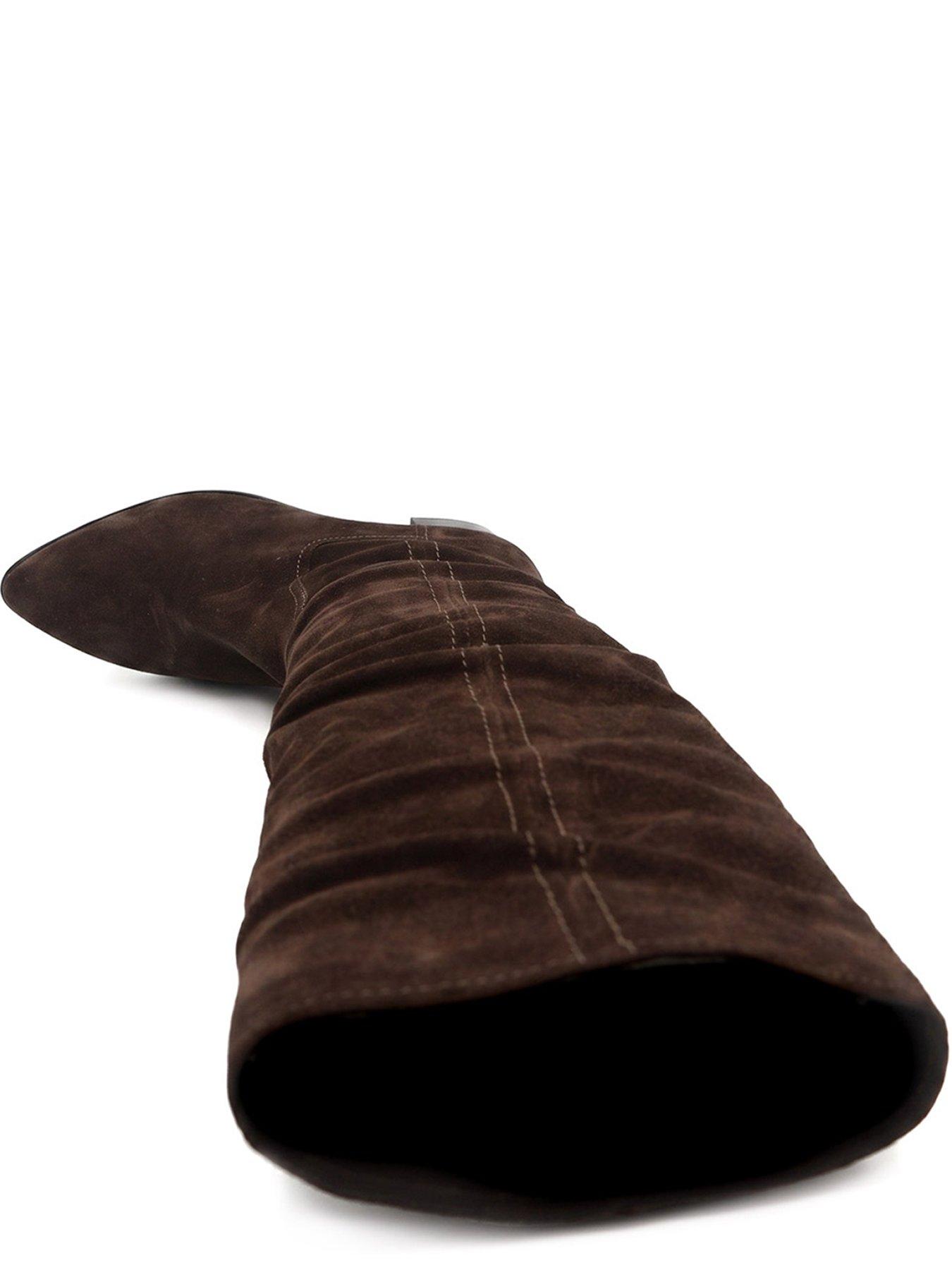 Image 4 of 6 of Jones Bootmaker Edenia Knee High Slouch Boot - Brown