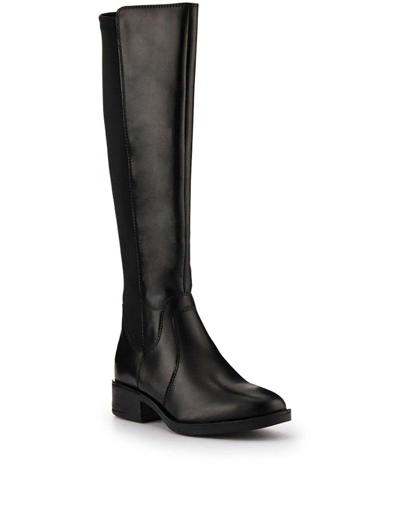 Image 2 of 6 of Jones Bootmaker Ellisia Knee High Riding Boot - Black