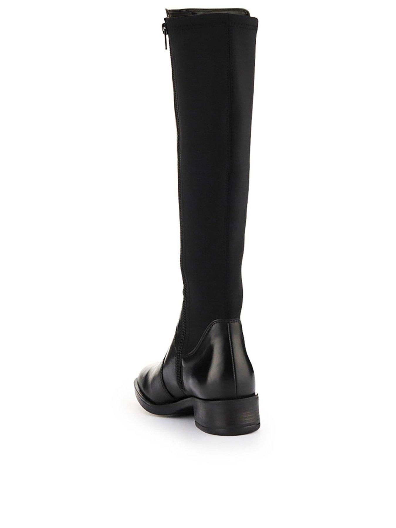 Image 3 of 6 of Jones Bootmaker Ellisia Knee High Riding Boot - Black