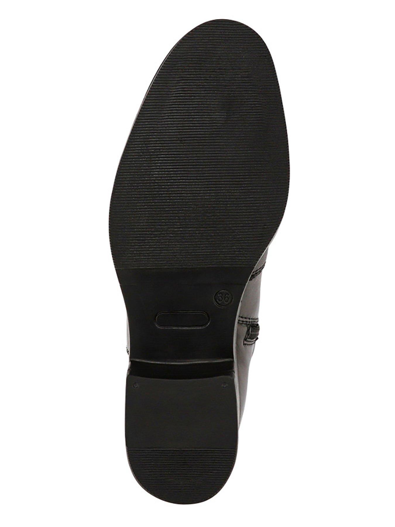 Image 5 of 6 of Jones Bootmaker Ellisia Knee High Riding Boot - Black