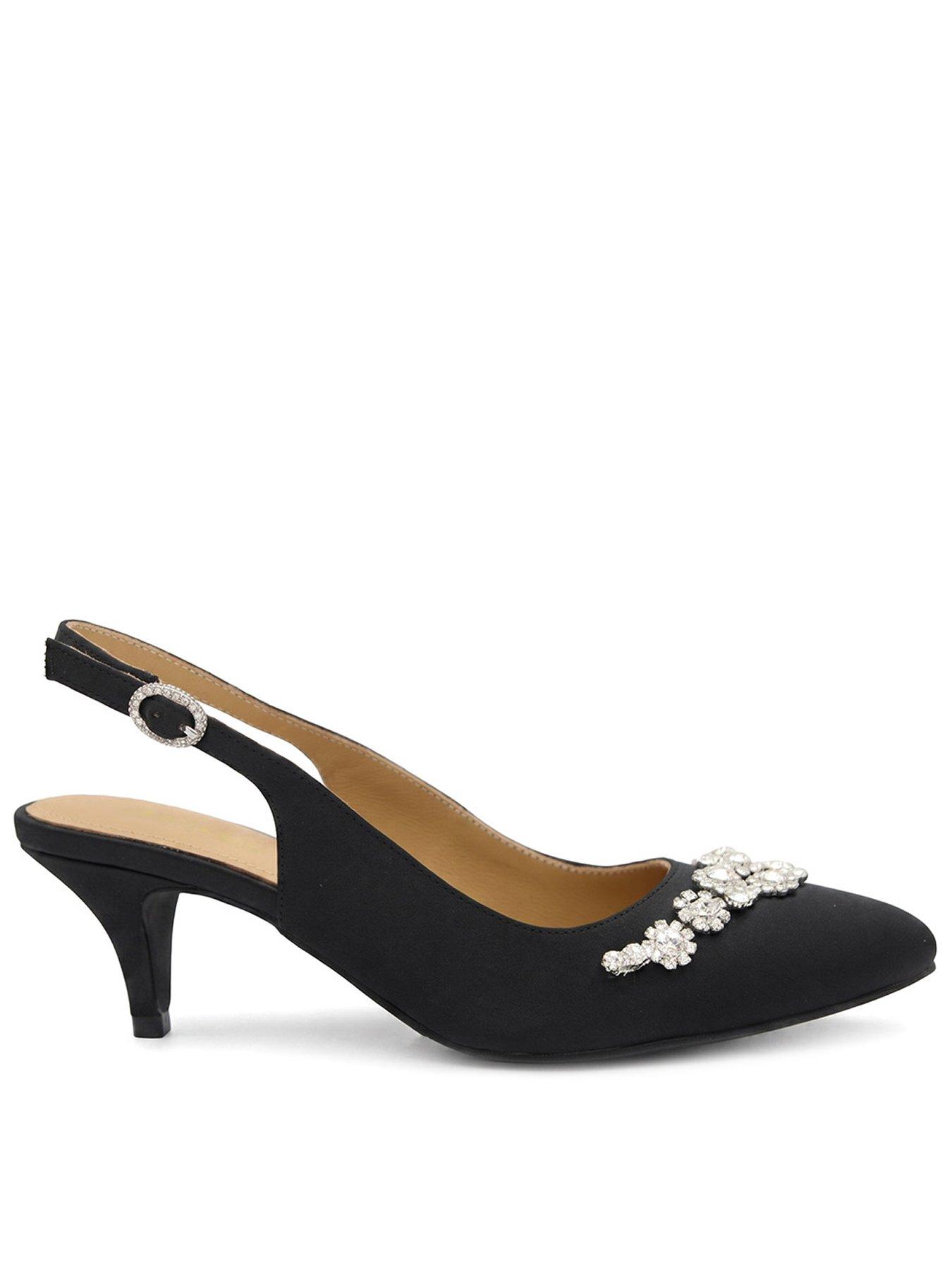 Image 1 of 6 of Jones Bootmaker Yasmina Ankle Strap Heel - Chocolate