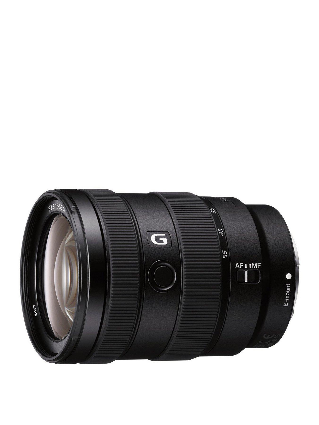 Sony 16-55mm f/2.8 G Series E-Mount Standard Zoom Lens for APS-C Mirrorless Cameras - Ideal for Street, Travel, and Everyday Use