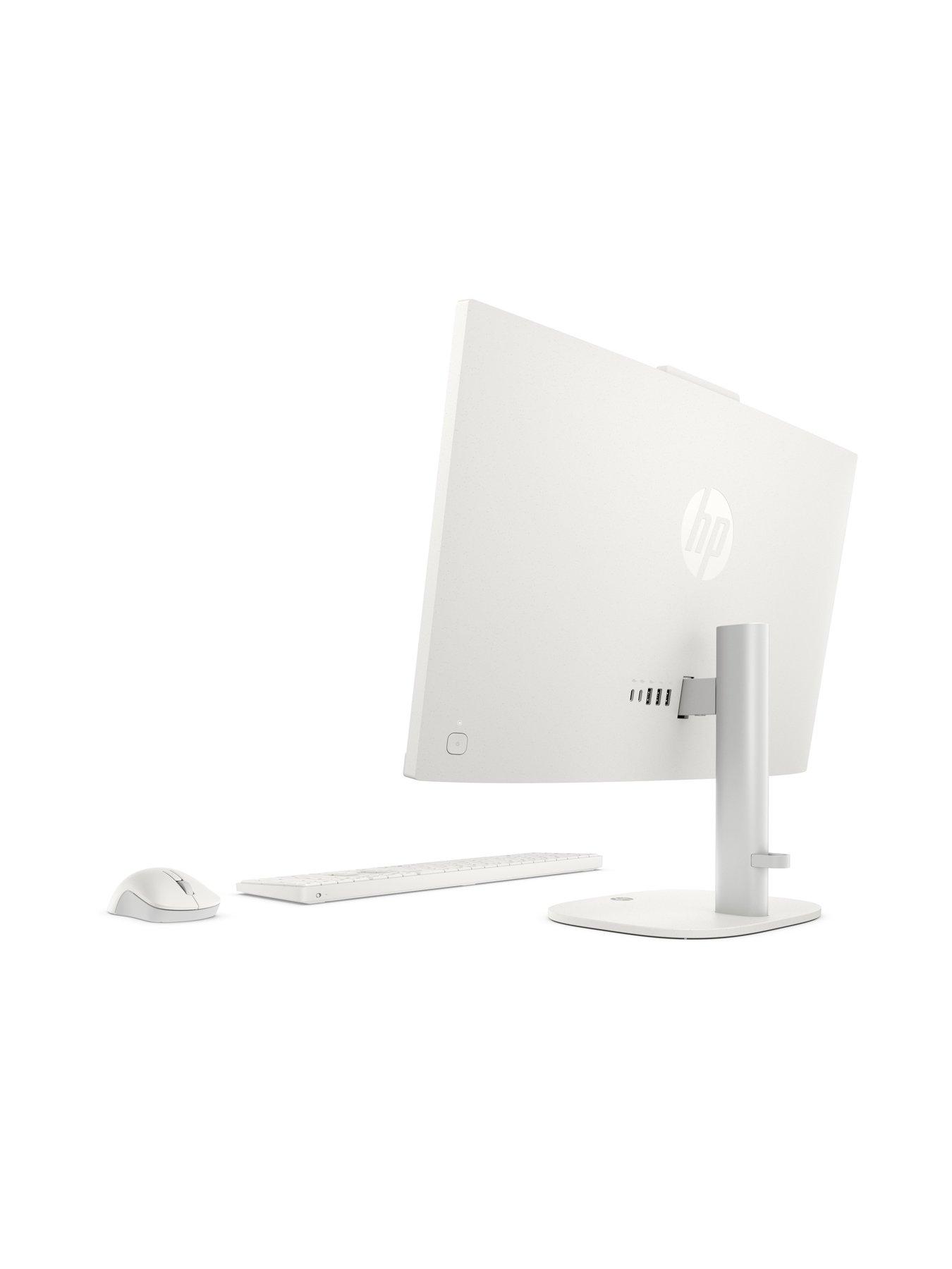 Image 3 of 7 of HP OmniStudio AiO Desktop - Intel Core 5 - 8GB RAM - 256GB SSD - 23.8in FHD IPS - White