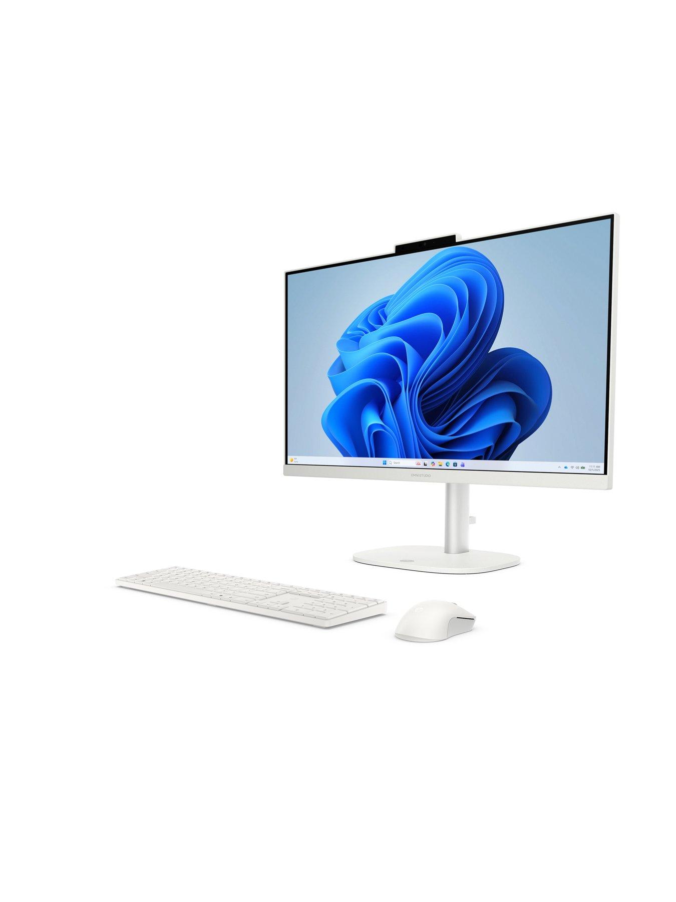 Image 5 of 7 of HP OmniStudio AiO Desktop - Intel Core 5 - 8GB RAM - 256GB SSD - 23.8in FHD IPS - White