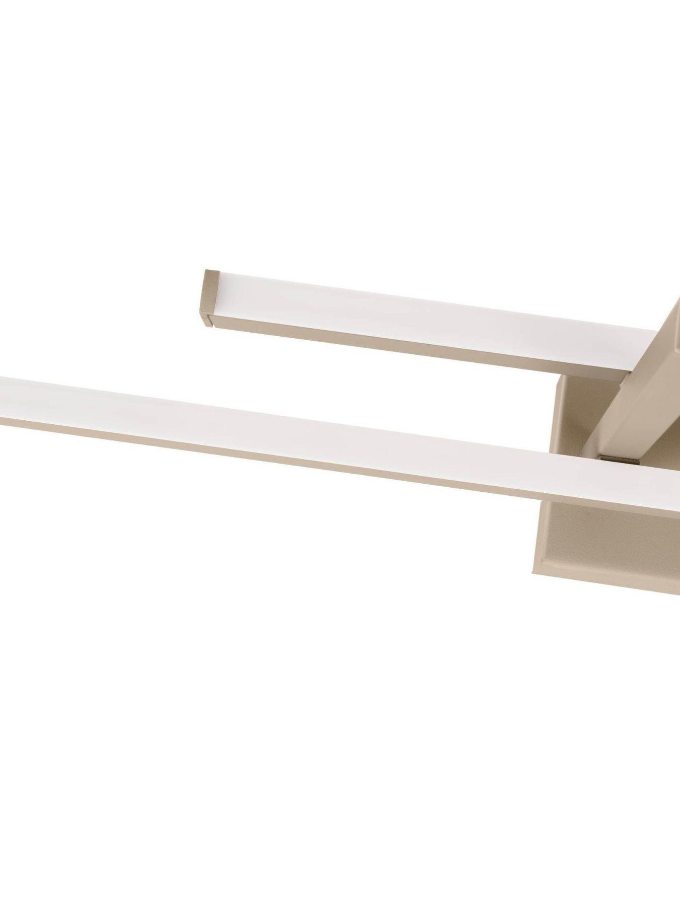 Image 4 of 4 of Eglo Trepiliano Aluminium & Steel Modern LED Linear Ceiling Light, Sandy