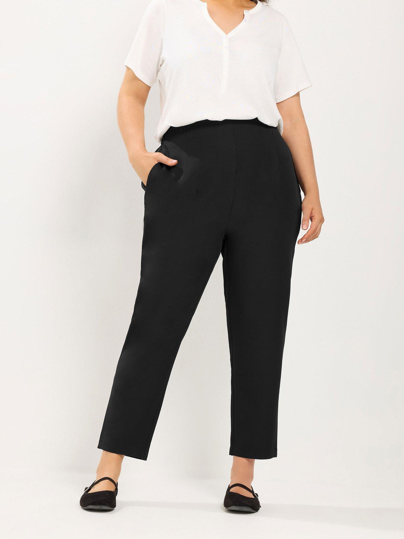Yours Curve Darted Waist Trouser 28"