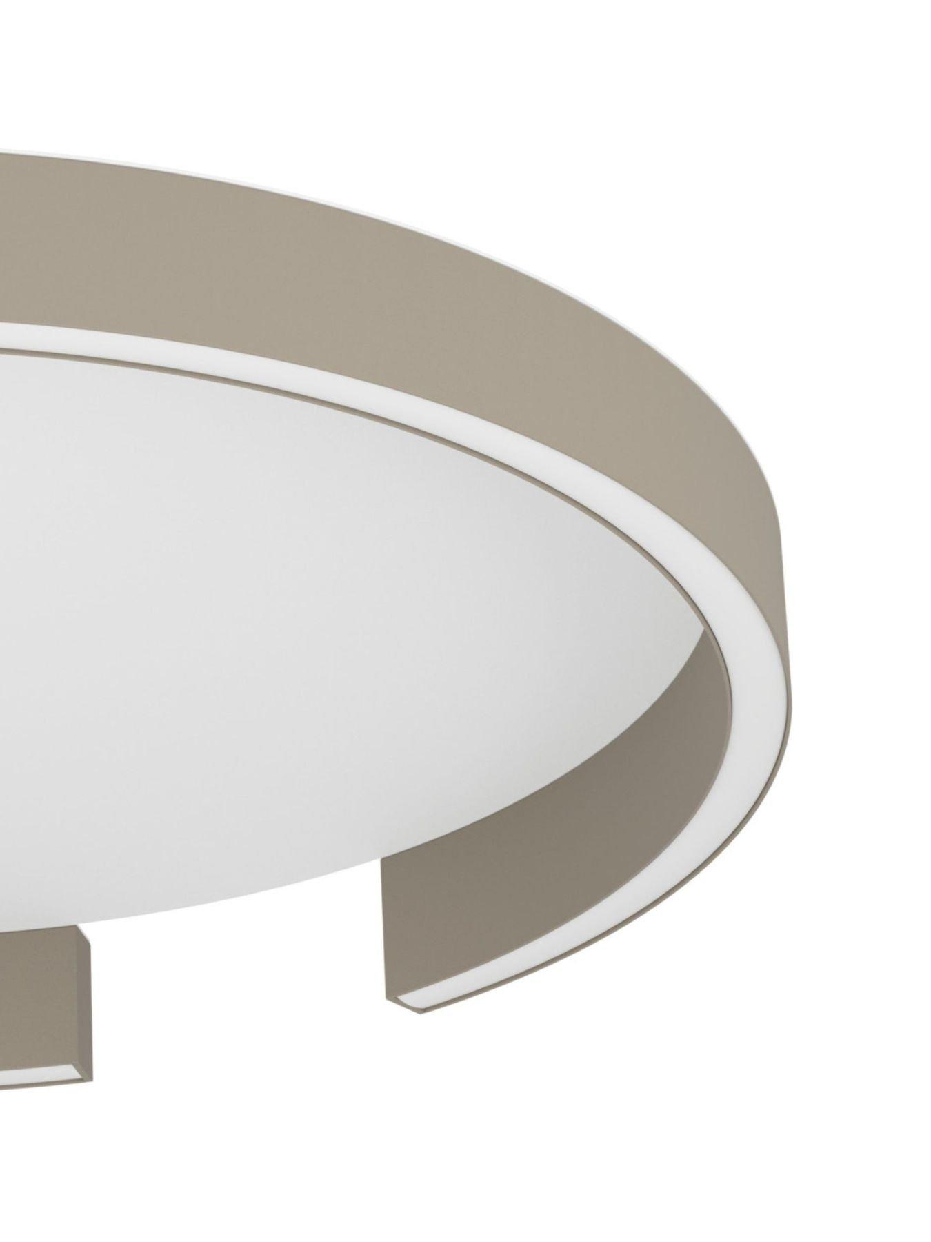 Image 5 of 5 of Eglo Copertino LED Ceiling Light, Sandy &amp; White, 45cm