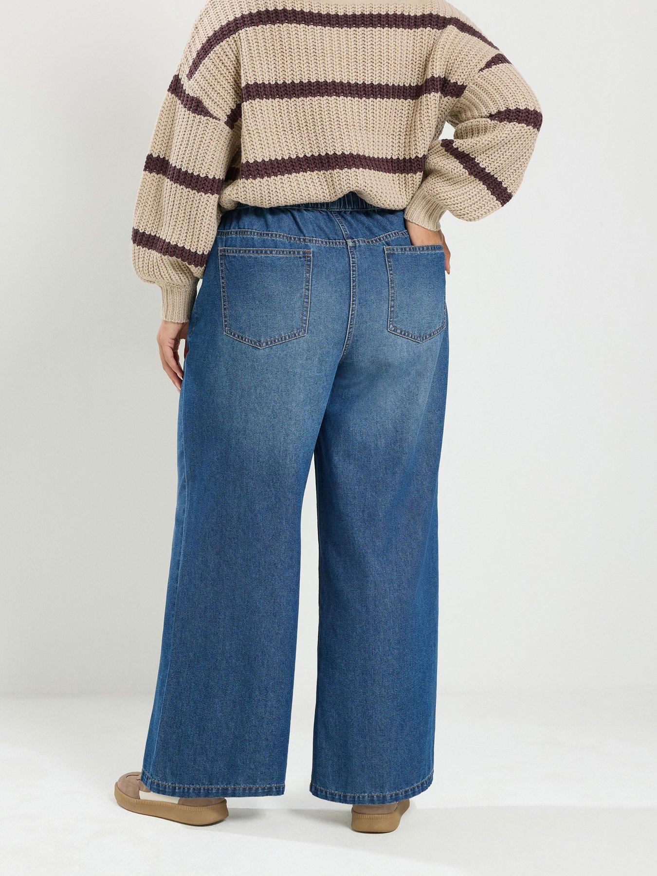 Image 2 of 4 of Yours Curve Pull On Jean 28"