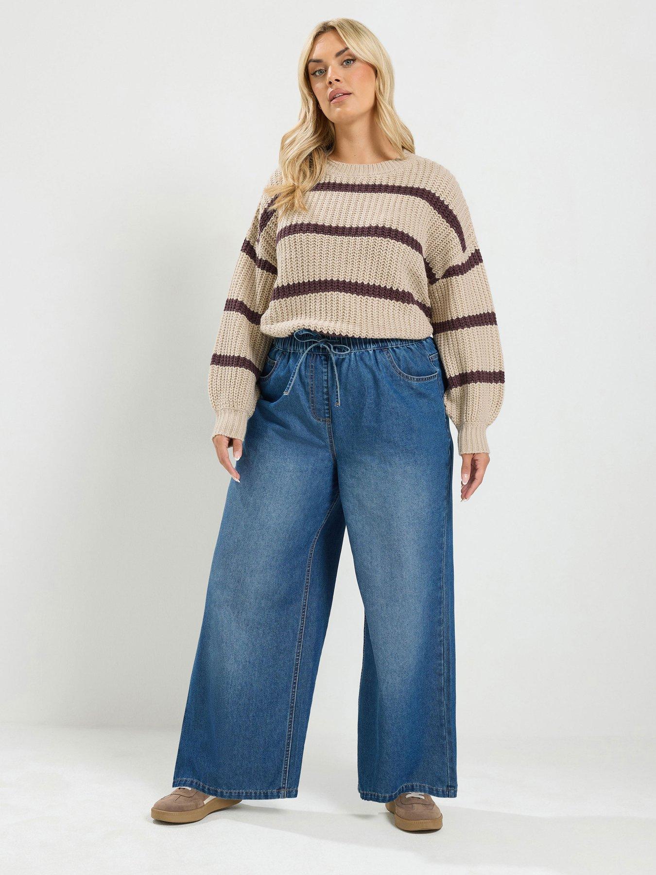 Image 3 of 4 of Yours Curve Pull On Jean 28"
