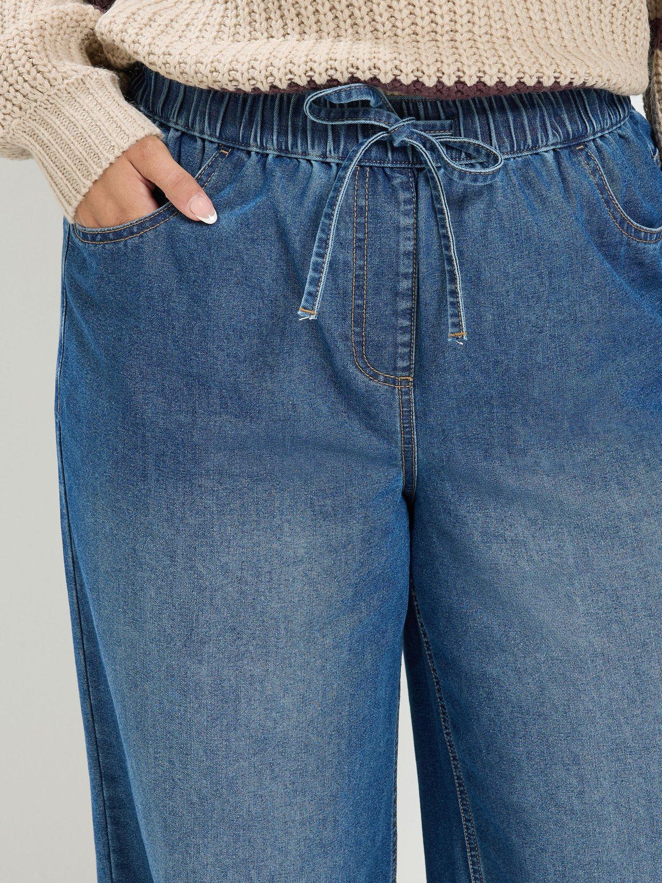 Image 4 of 4 of Yours Curve Pull On Jean 28"
