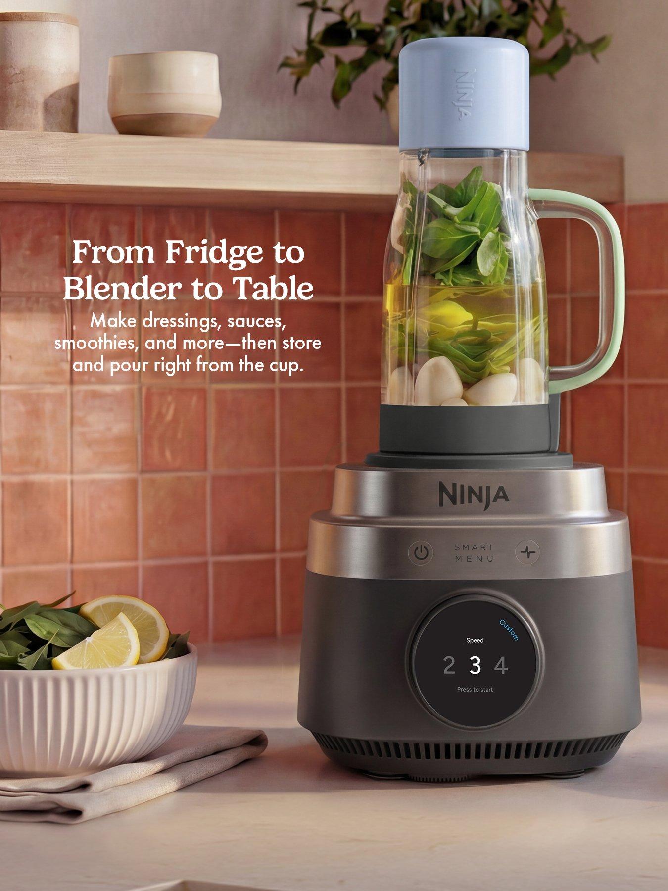 Image 4 of 8 of NINJA CrushBOSS 3-in-1 Kitchen System with Food Processor & Tumbler - Onyx