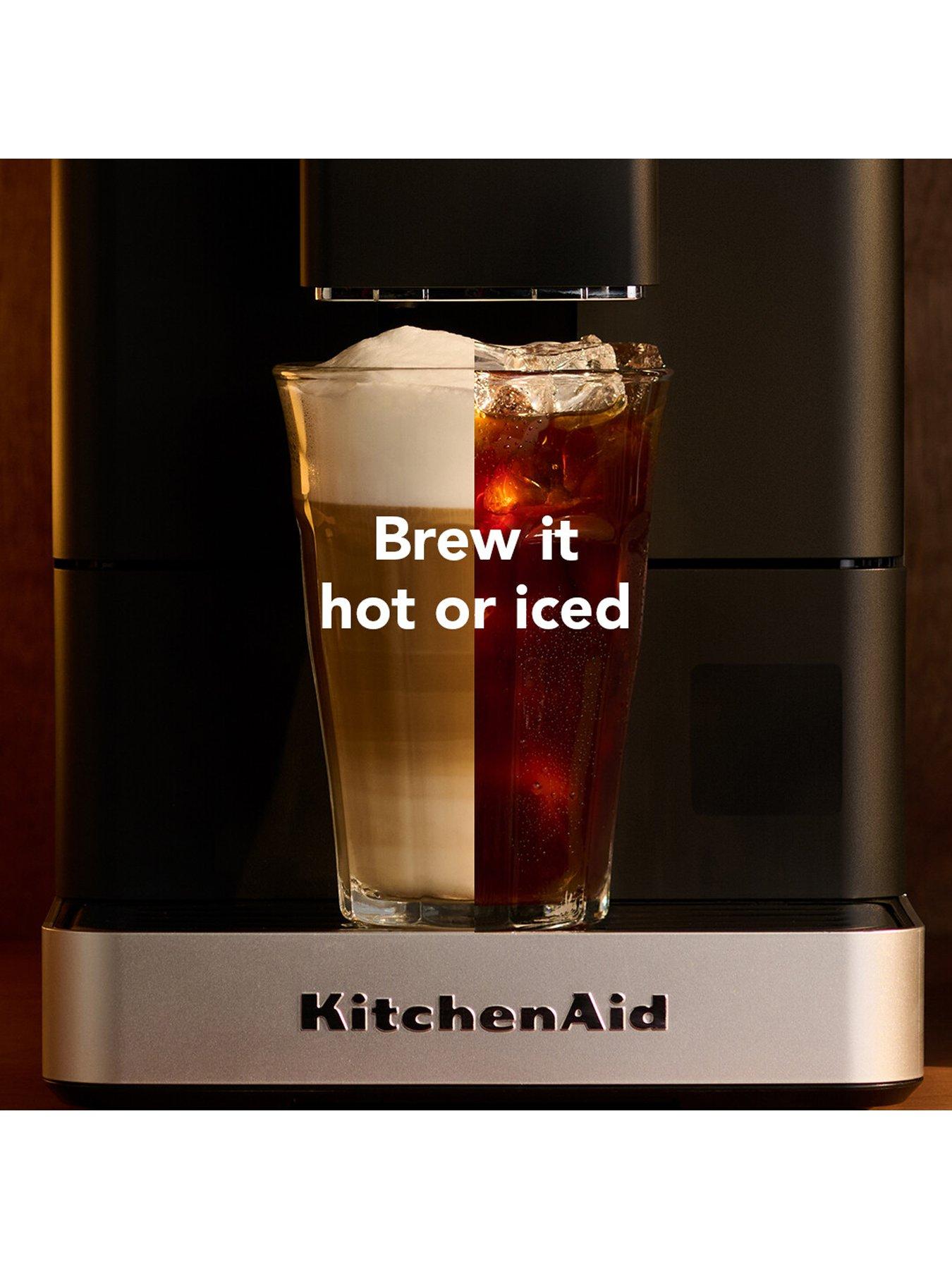 Image 7 of 7 of KitchenAid Fully Automatic Espresso Machine with Iced Coffee KF4-Matte Black