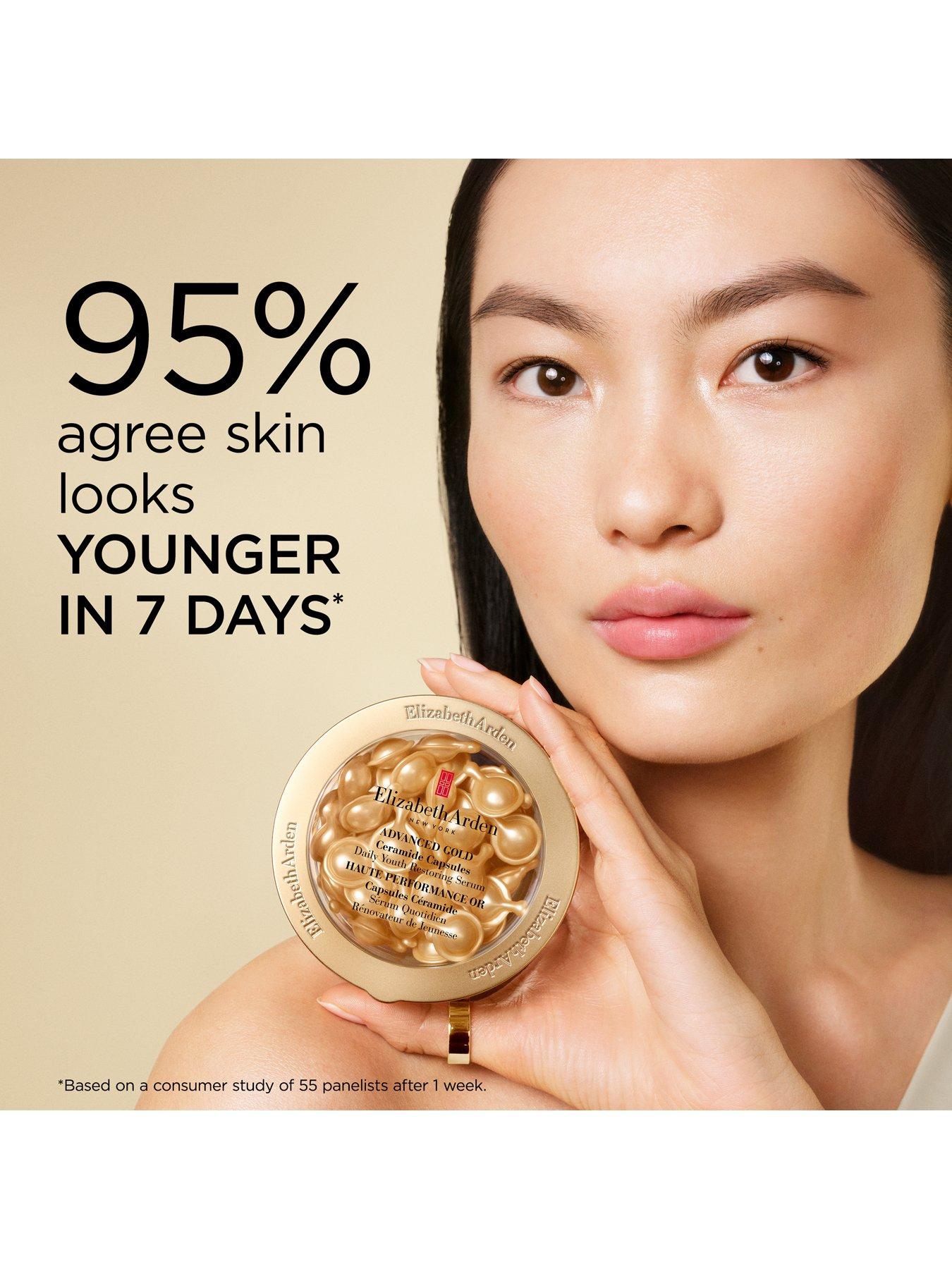 Image 5 of 7 of Elizabeth Arden Advanced Gold Ceramide Capsules Daily Youth Restoring Serum, 90-piece