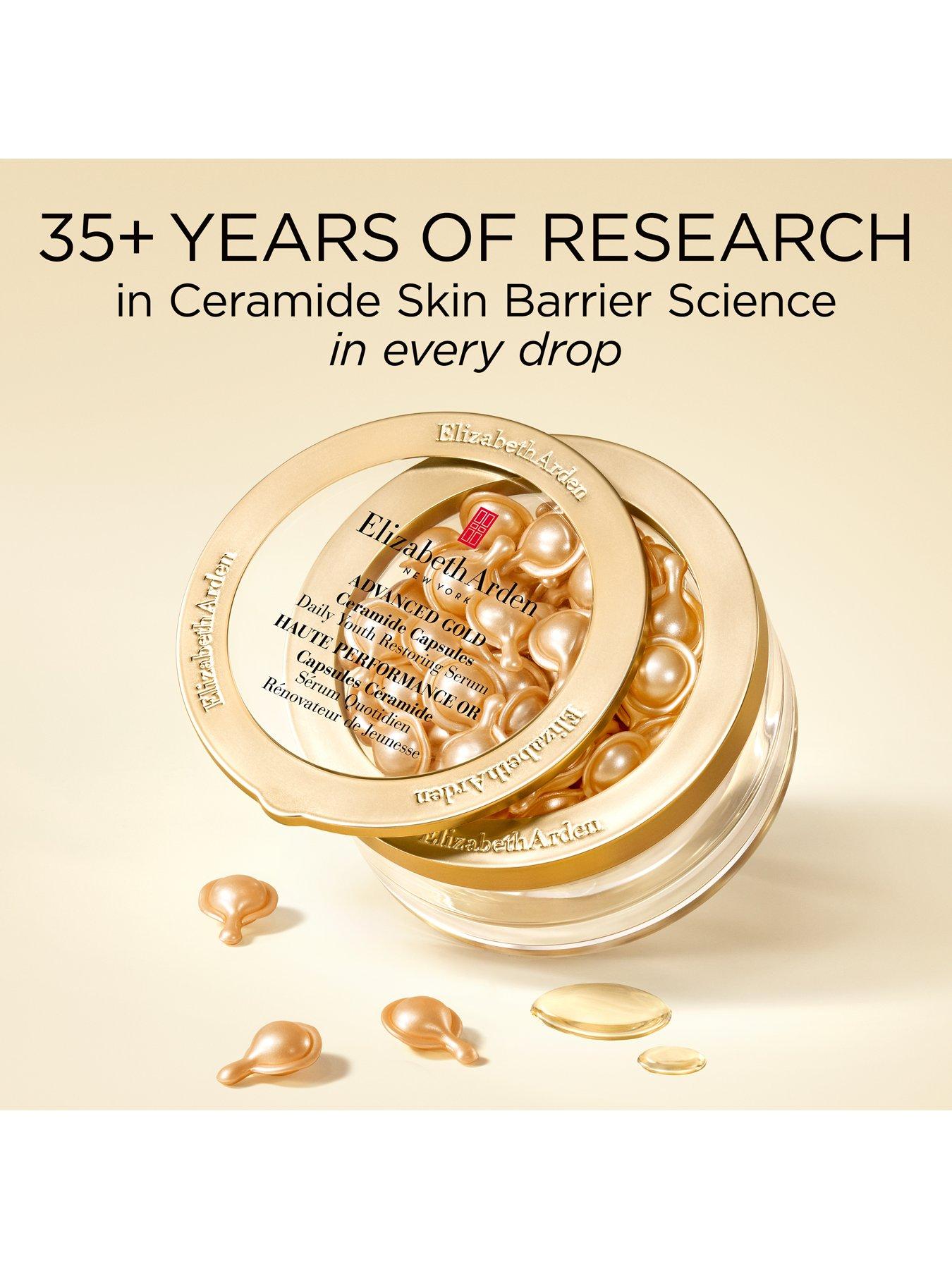 Image 6 of 7 of Elizabeth Arden Advanced Gold Ceramide Capsules Daily Youth Restoring Serum, 90-piece