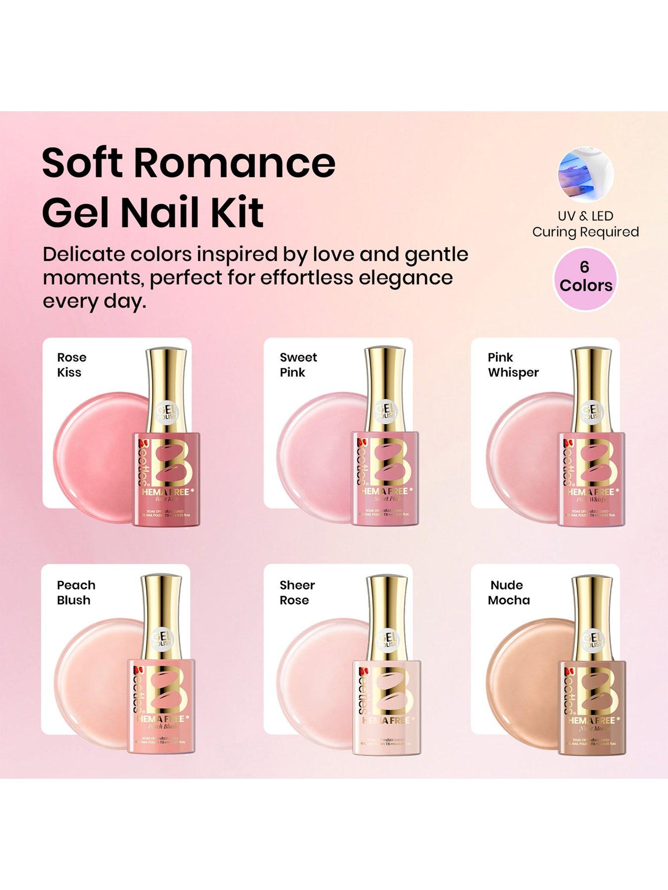 Image 2 of 6 of Beetles Beetles All In One Gel Polish Starter Kit - 6 Jelly Colours