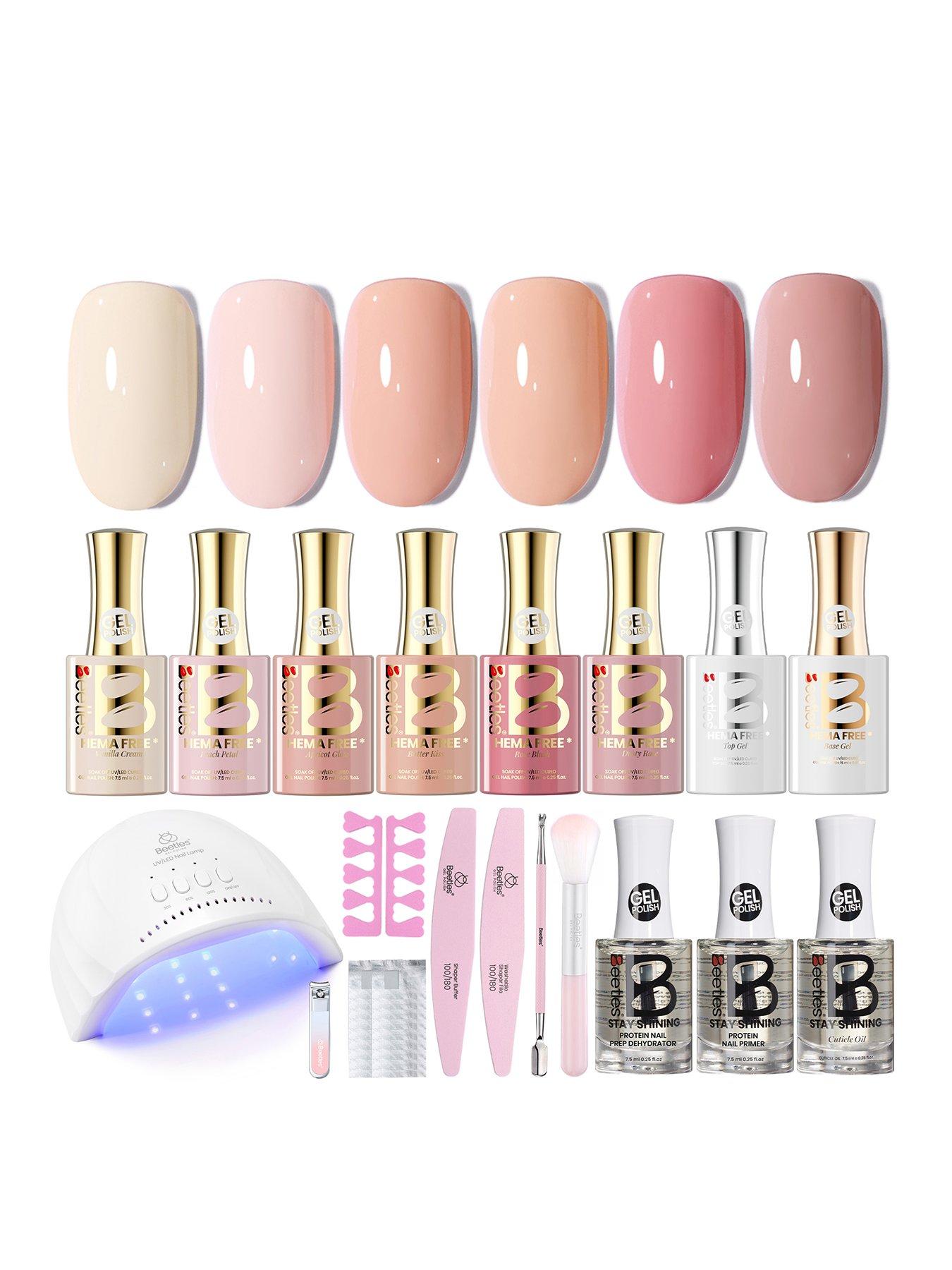 Image 1 of 6 of Beetles Beetles All in One Gel Polish Starter Kit - 6 Nude Colours