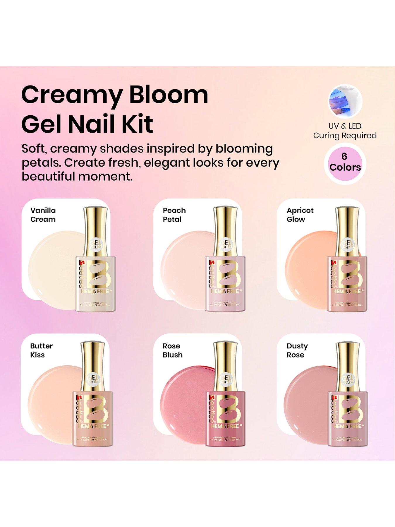 Image 2 of 6 of Beetles Beetles All in One Gel Polish Starter Kit - 6 Nude Colours