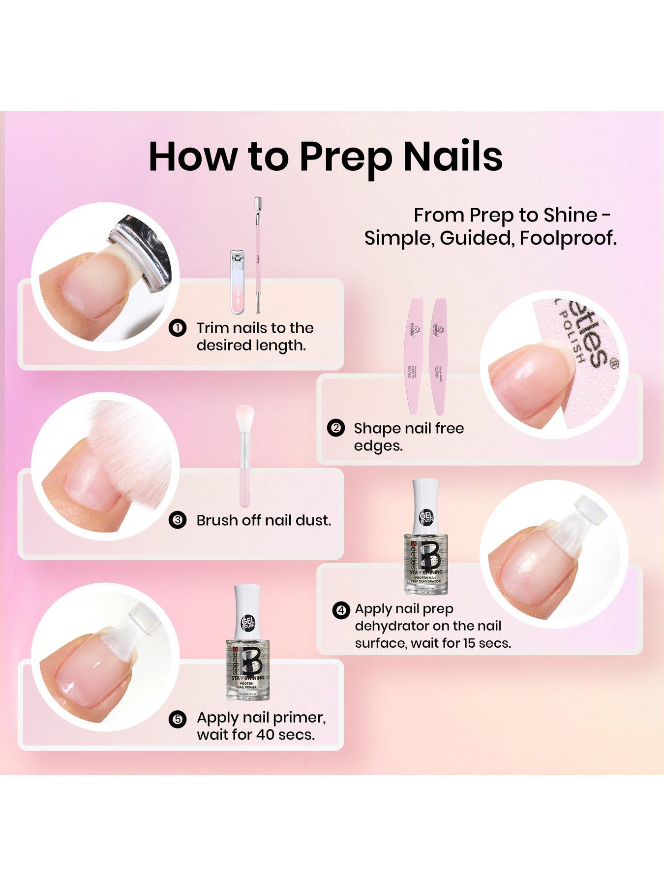 Image 5 of 6 of Beetles Beetles All in One Gel Polish Starter Kit - 6 Nude Colours