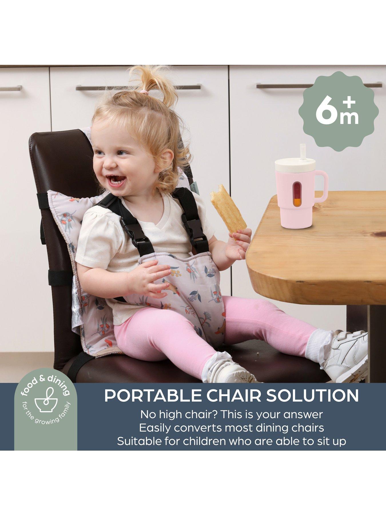 Image 4 of 7 of Dreambaby Grab 'N' Go Chair Mate Travel Dining Harness - Platypus Theme