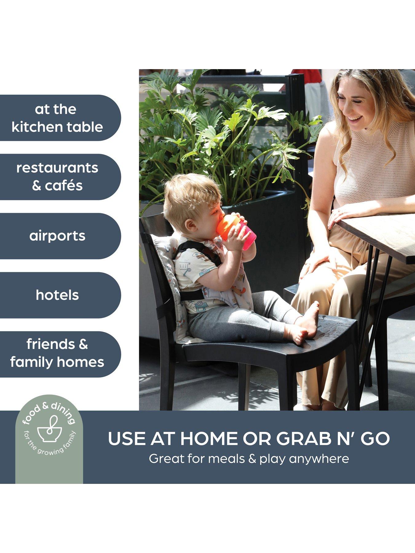 Image 6 of 7 of Dreambaby Grab 'N' Go Chair Mate Travel Dining Harness - Platypus Theme