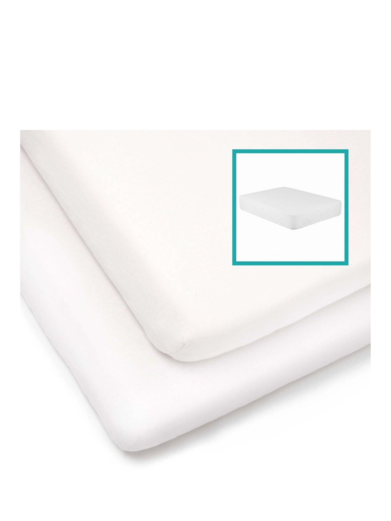 Image 2 of 3 of Clair De Lune Cot Mattress Protector and Cot Sheets