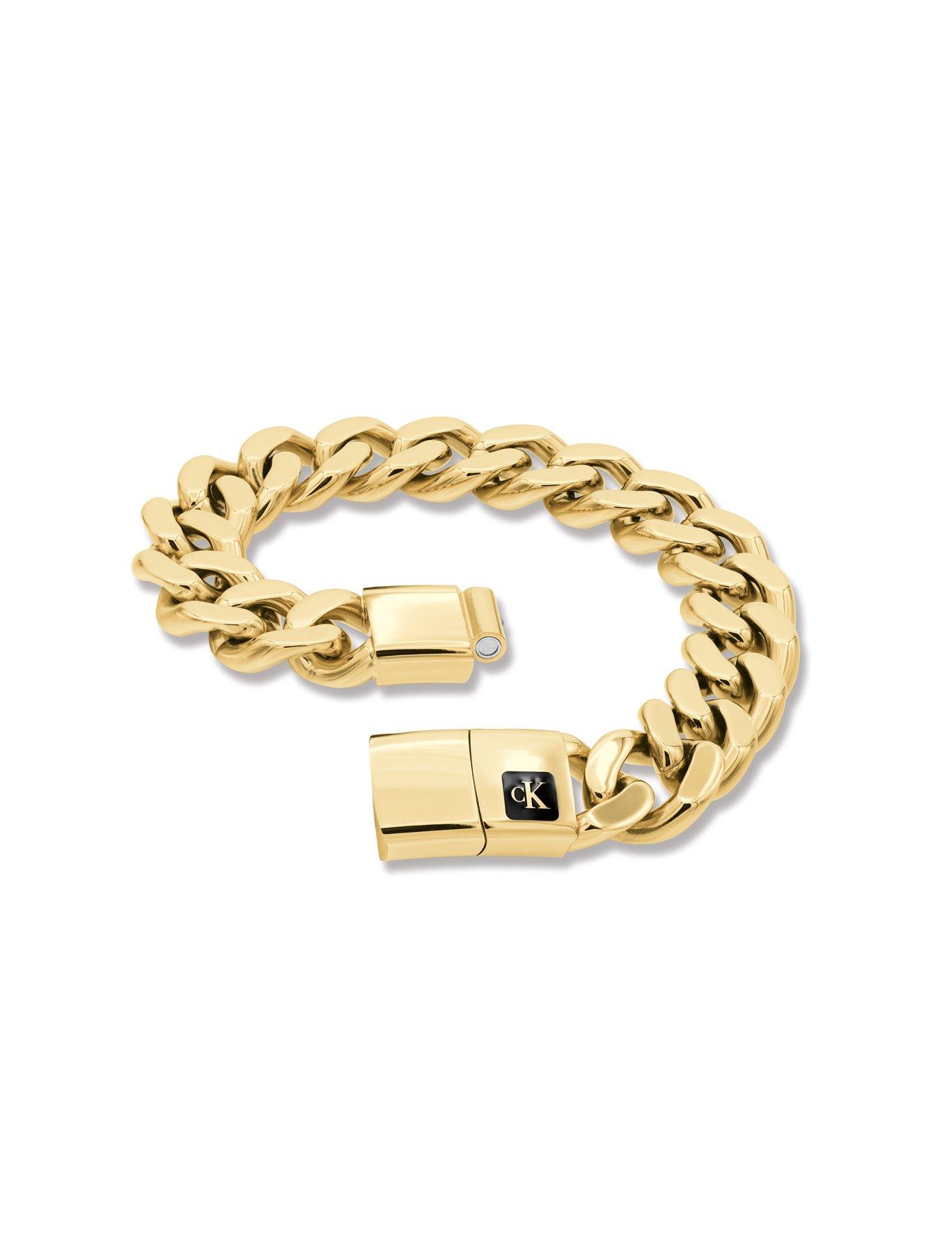 Image 2 of 3 of Calvin Klein Calvin Klein Men's CK Command Gold Plated Bracelet