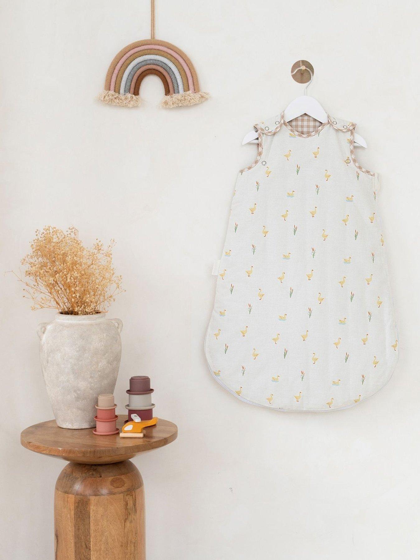 Clair De Lune Duckling Sleeping Bag and Duckling Cot Bed Sheets