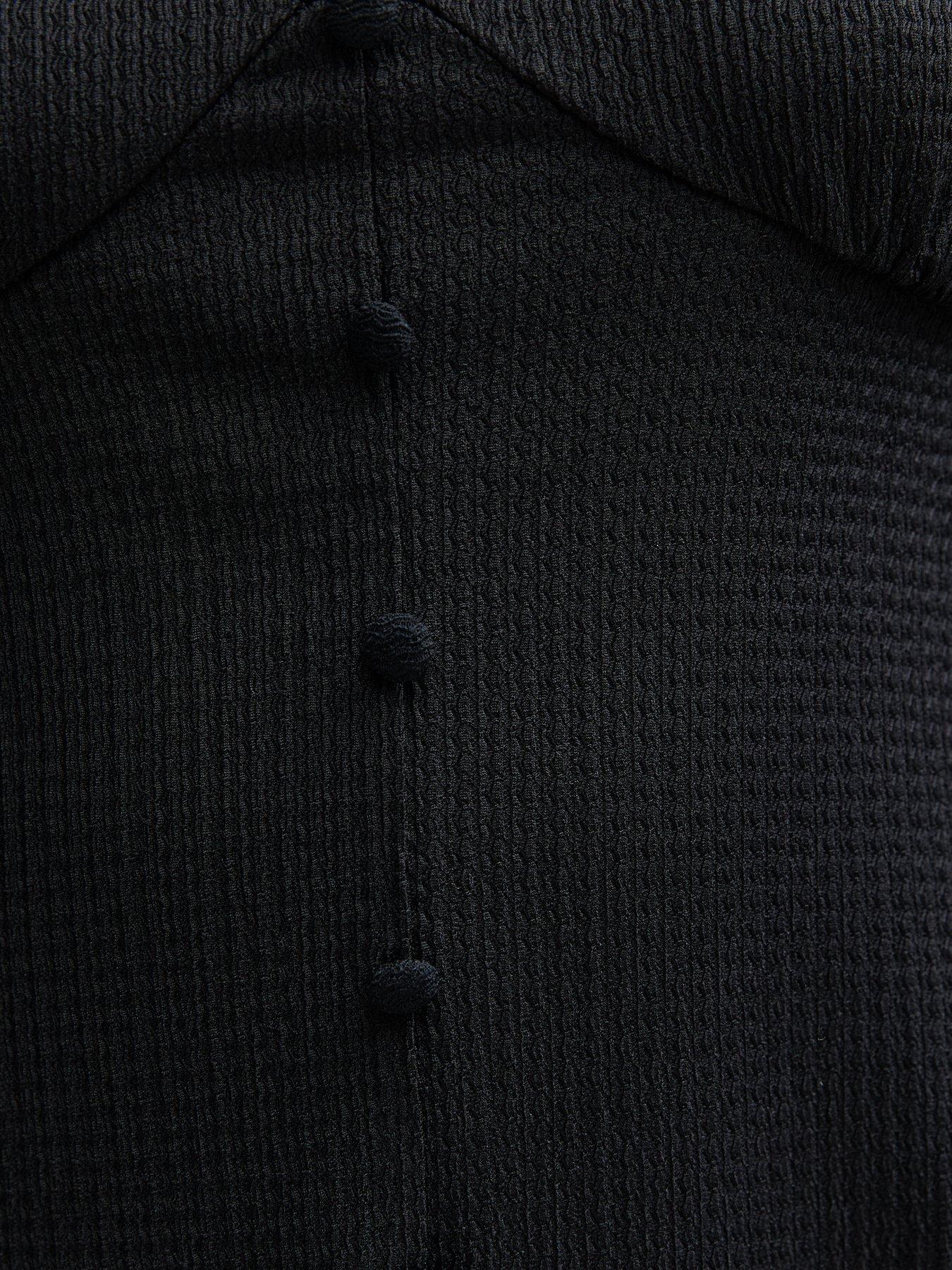 Image 5 of 5 of New Look Jacky Crink Bttn Thru Ls Min