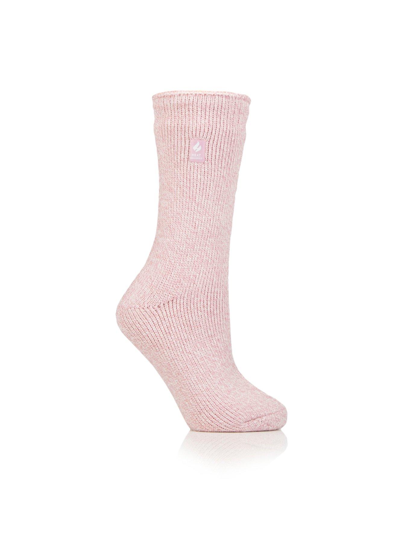 Image 2 of 3 of Heat Holders Womens Brushed Inner Maximum Thickness Crew Socks - Multi