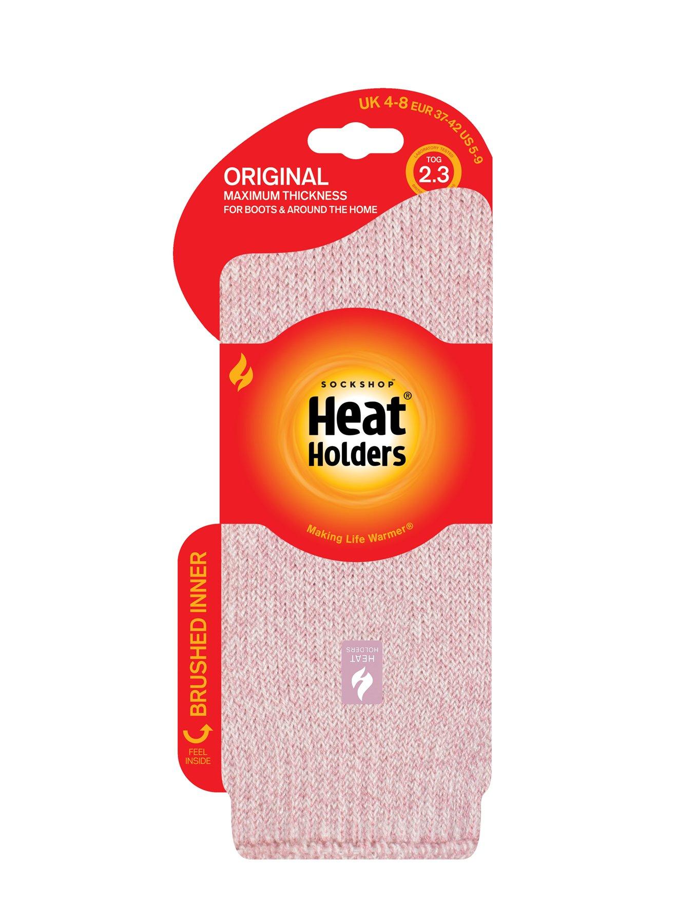 Image 3 of 3 of Heat Holders Womens Brushed Inner Maximum Thickness Crew Socks - Multi