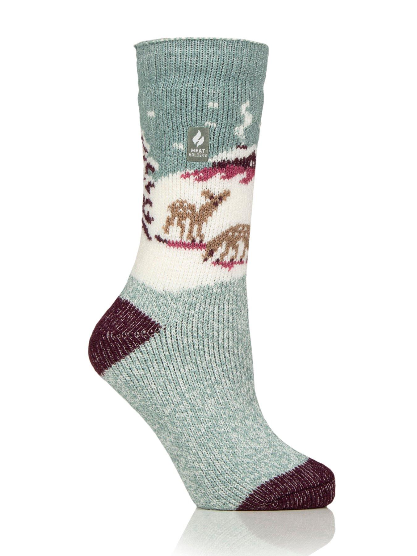 Image 1 of 2 of Heat Holders Womens Original TOG 2.34 Brushed Lining Thermal Socks - Multi