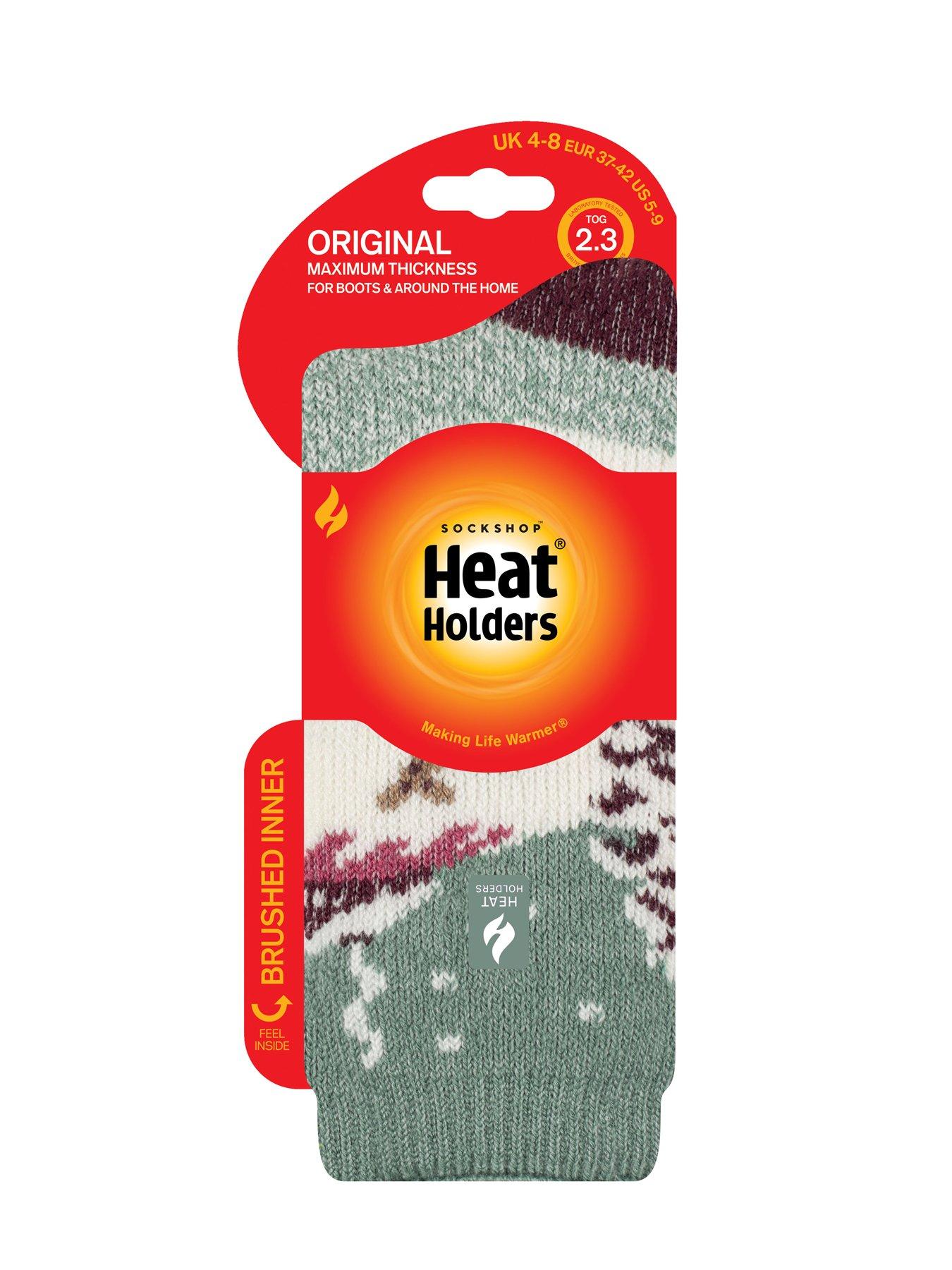Image 2 of 2 of Heat Holders Womens Original TOG 2.34 Brushed Lining Thermal Socks - Multi
