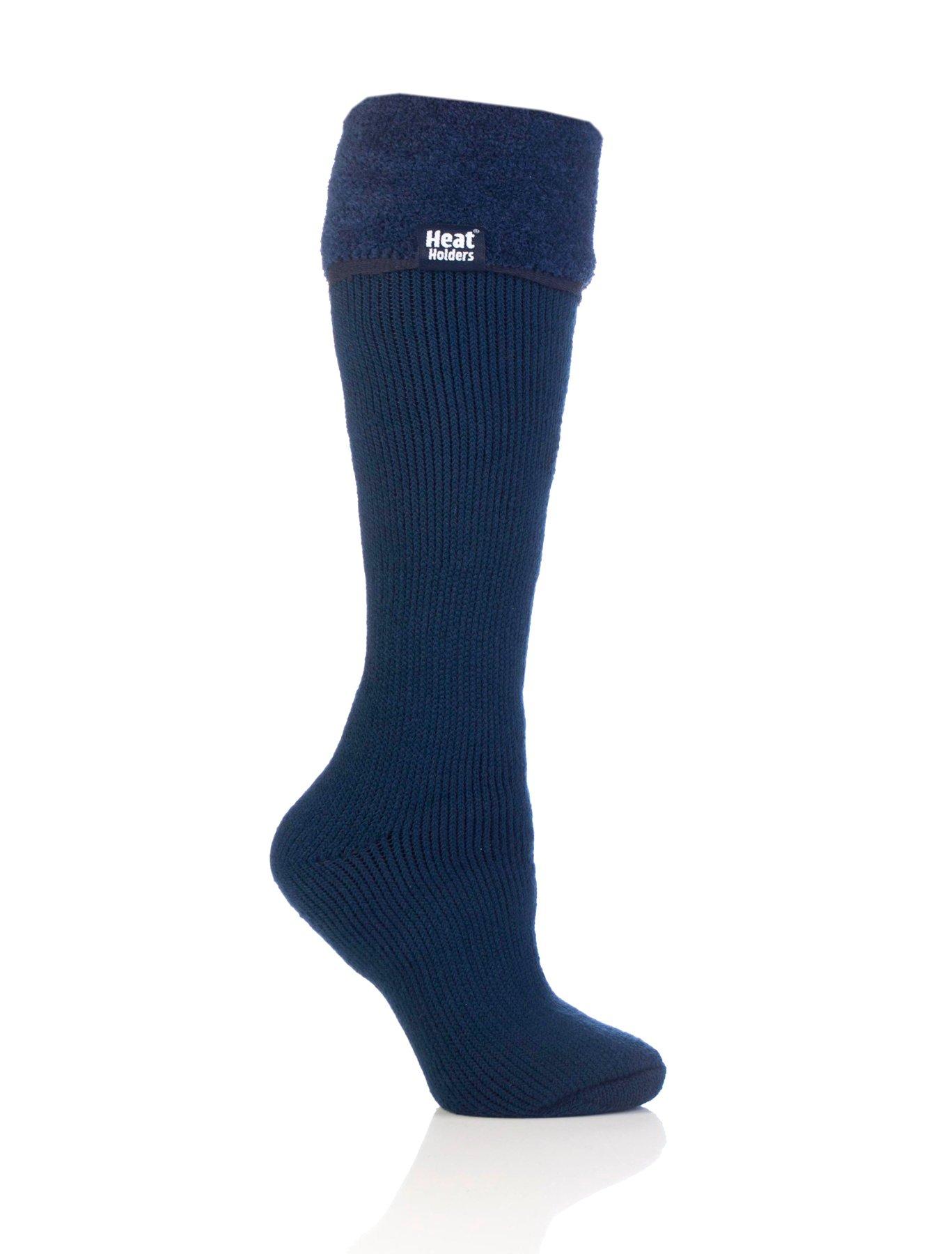 Image 2 of 3 of Heat Holders Womens Extra Long TOG 2.3 Support Wellie Socks - Indigo