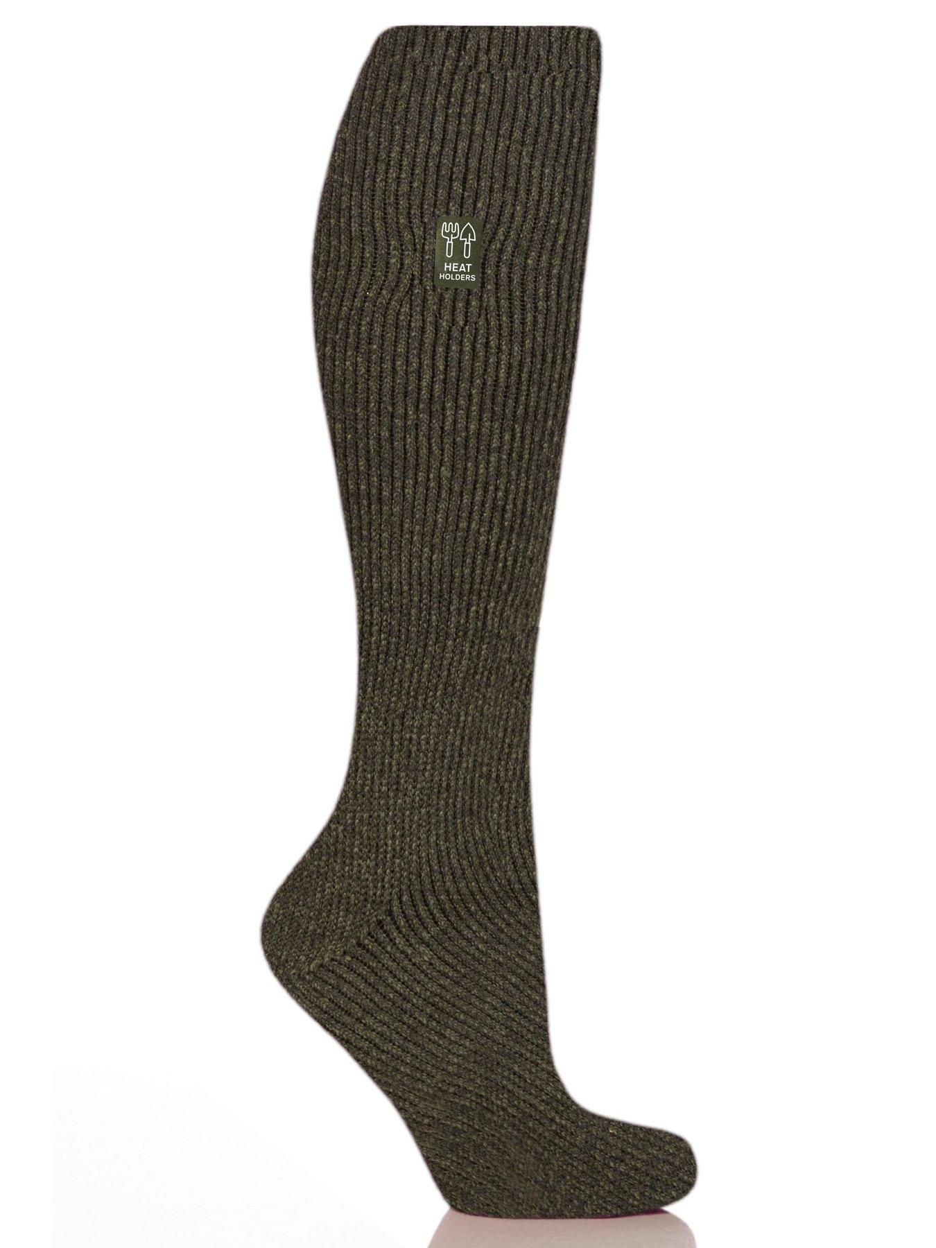 Image 2 of 3 of Heat Holders Womens TOG 2.3 Maximum Thickness Extra-Long Gardening Socks - Multi