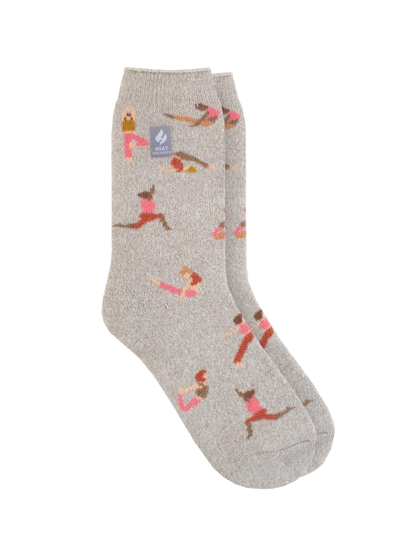 Image 3 of 4 of Heat Holders Womens Positive Vibes TOG 1.6 Crew Socks - Multi