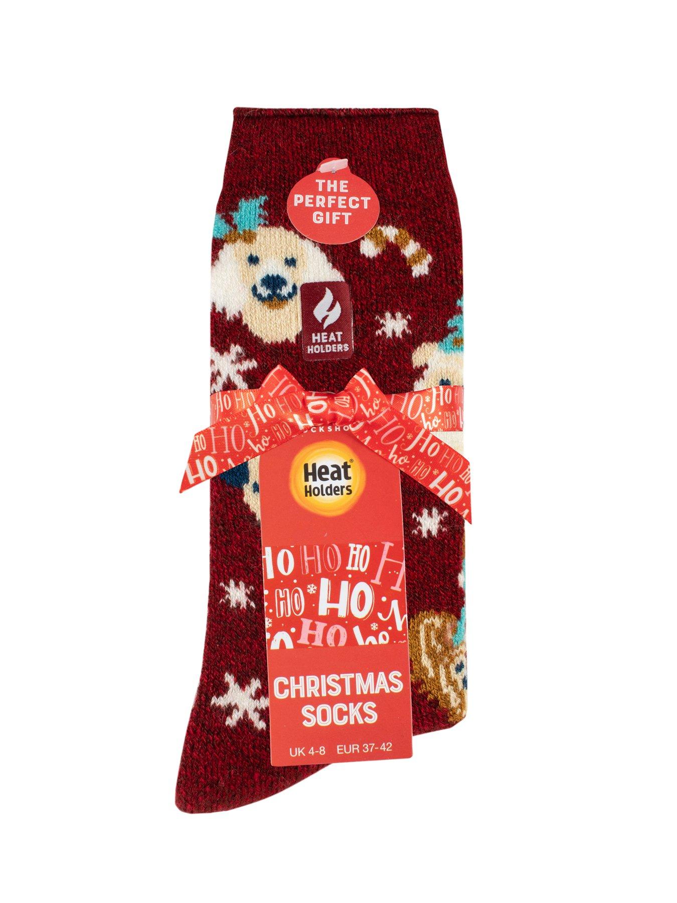 Image 3 of 3 of Heat Holders Womens Lite Thermal Christmas Socks - Multi