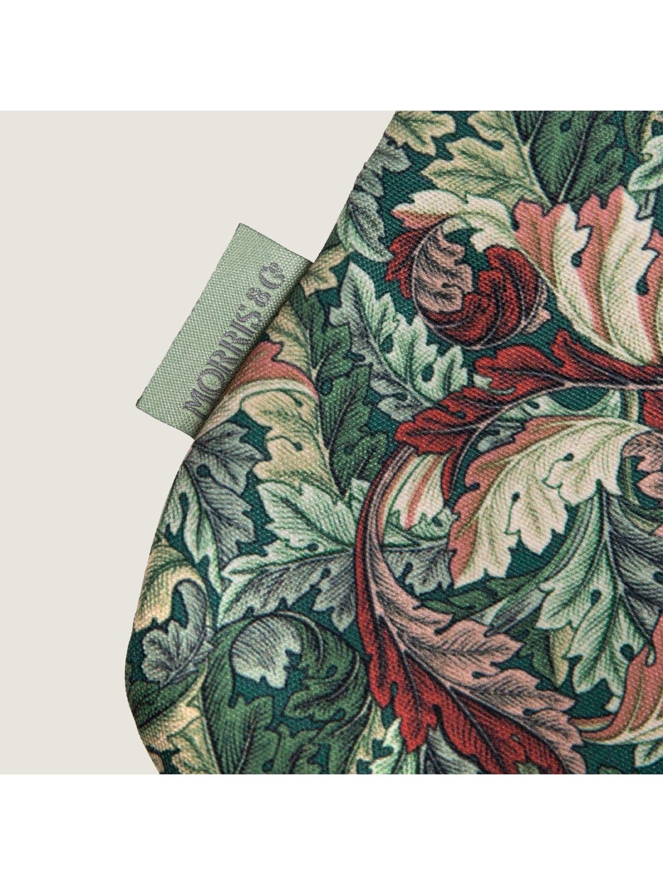 Image 4 of 6 of William Morris Acanthus Print Christmas Stocking Toy