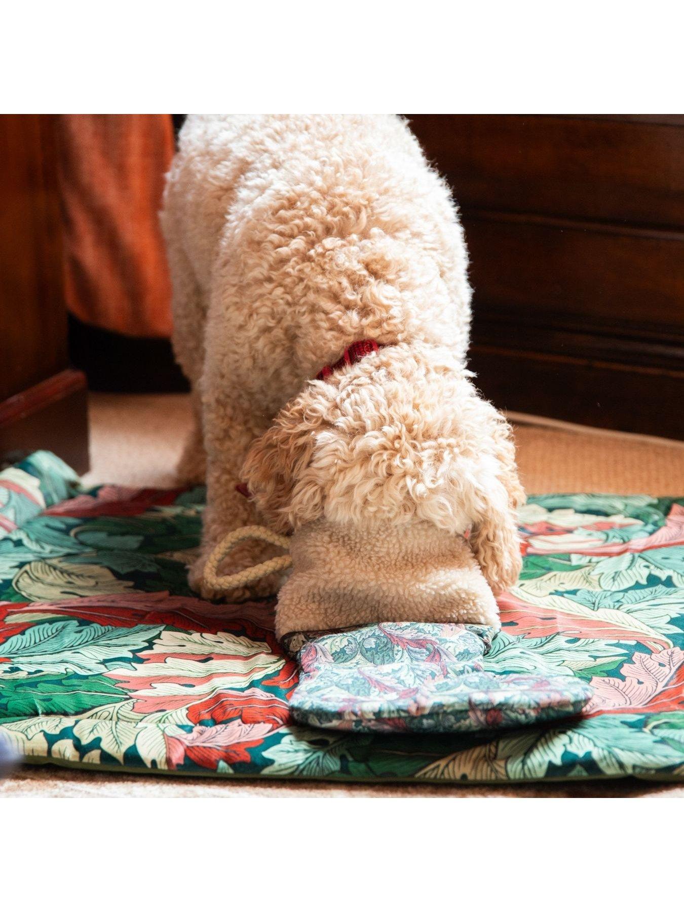 Image 5 of 6 of William Morris Acanthus Print Christmas Stocking Toy