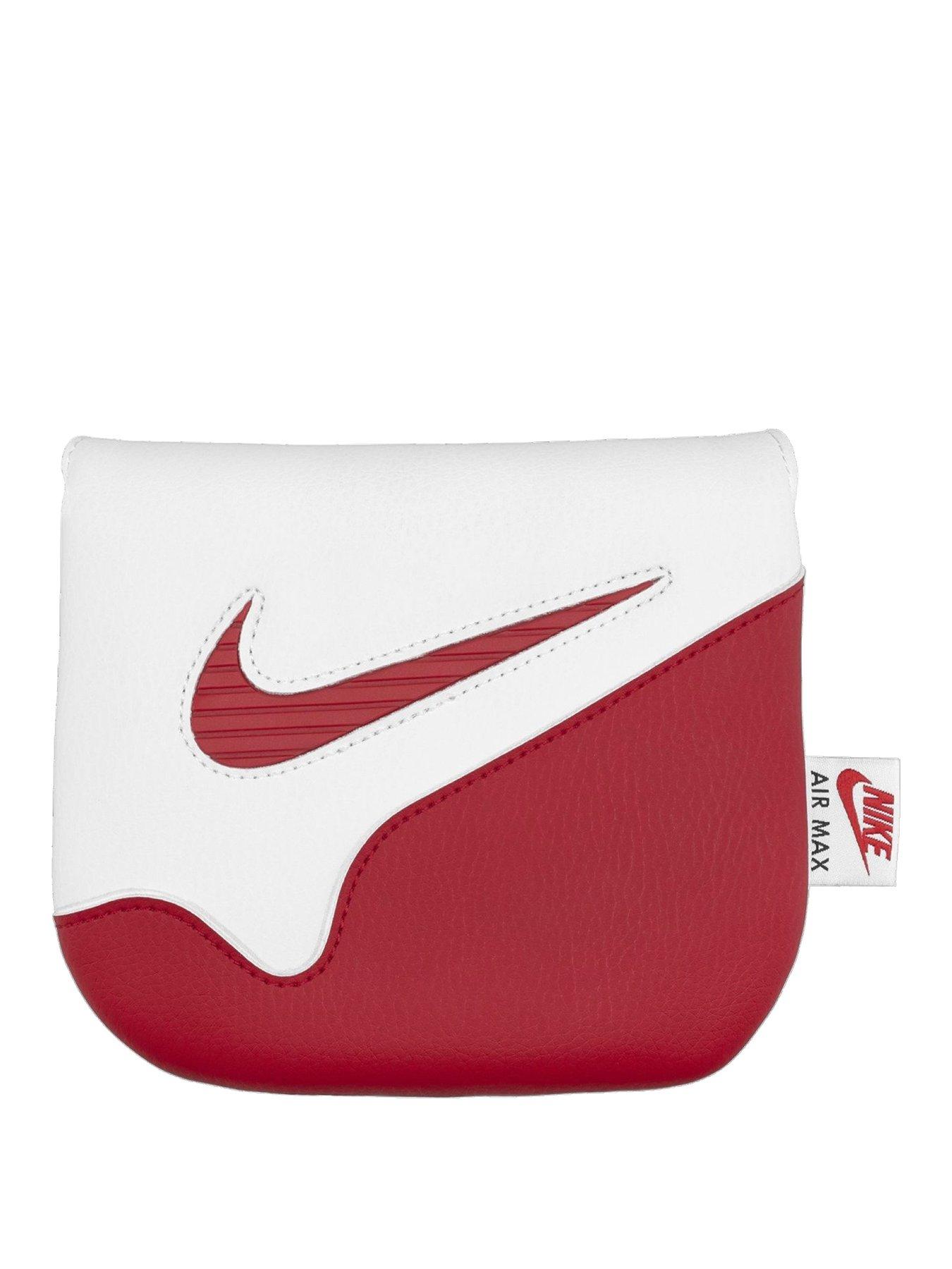 Nike Icon Golf Mallet Putter Headcover - White/Red