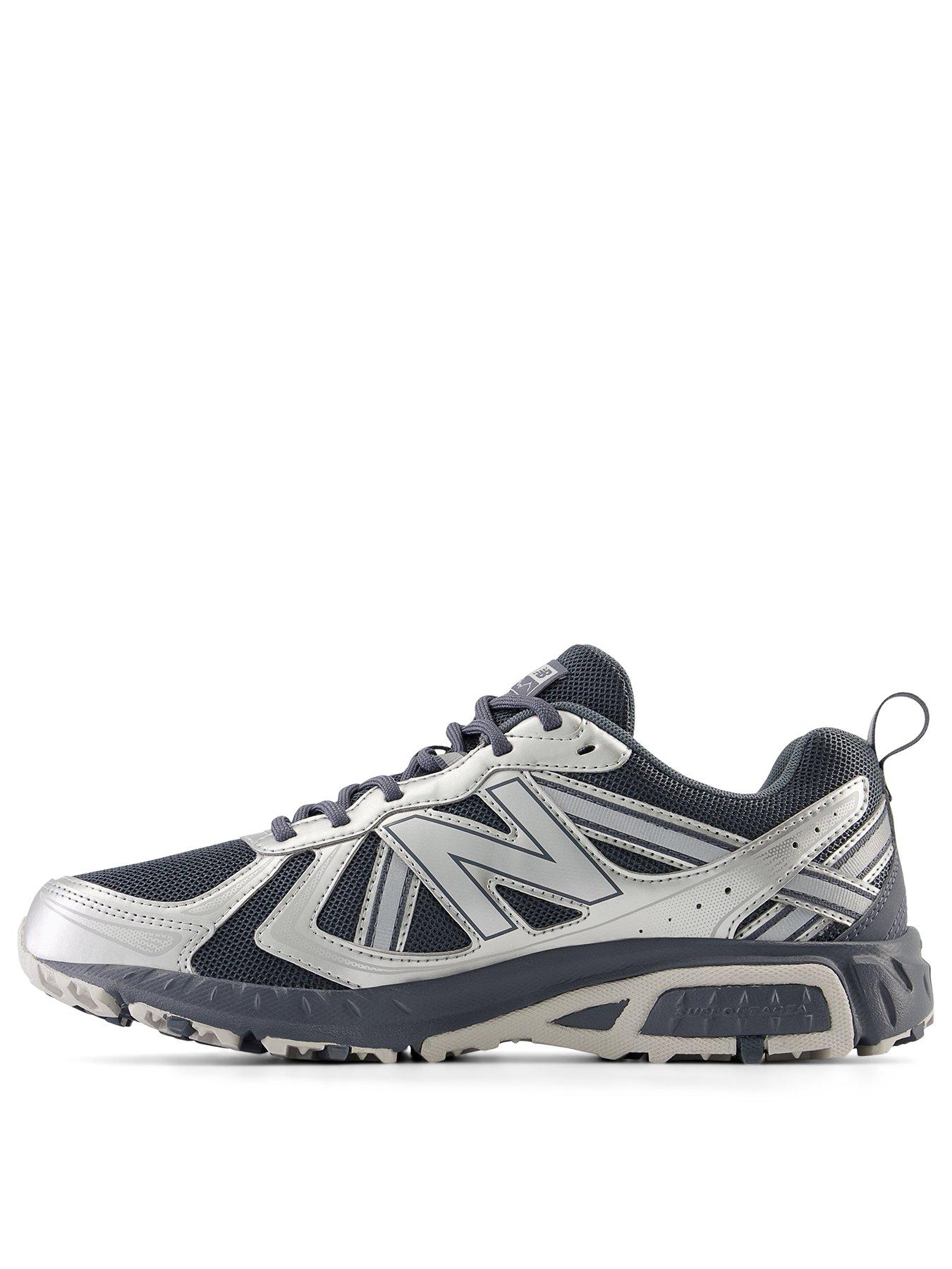 Image 3 of 5 of New Balance Womens 410 Lace-Up Grippy Sole Trainers - Grey