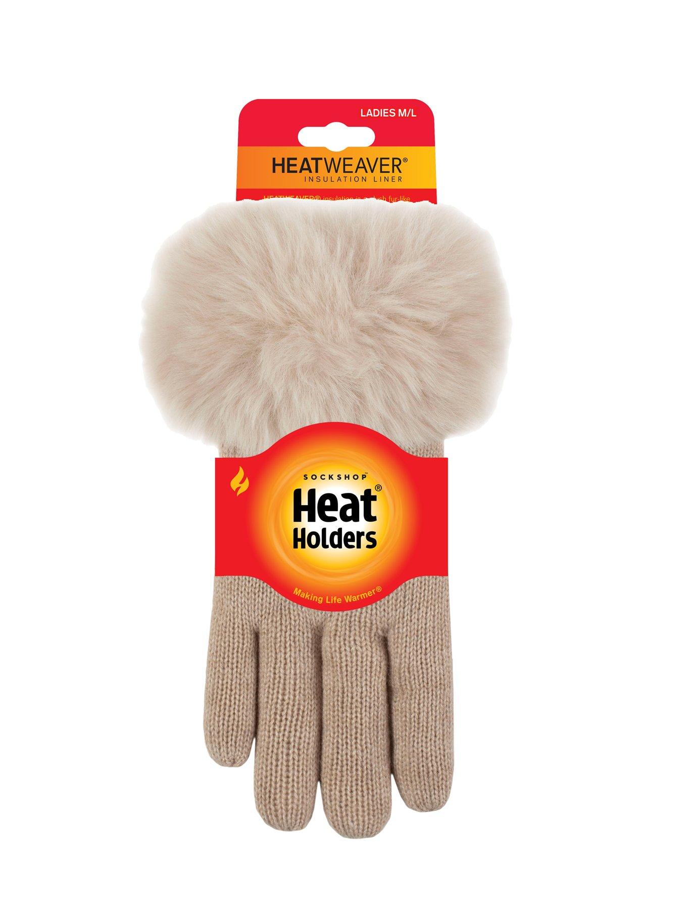 Image 3 of 3 of Heat Holders FAUX FUR GLOVES - OAT