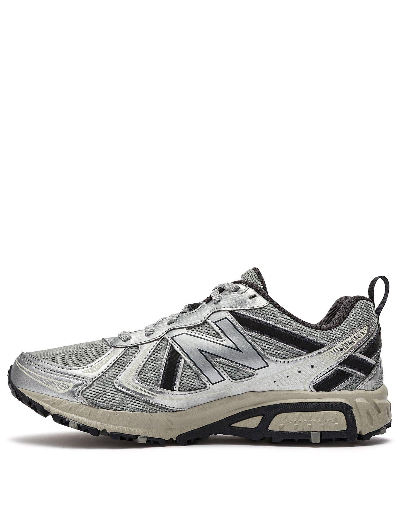 Image 3 of 5 of New Balance Womens 410 Breathable Mesh AT Tread Outsole Running Trainers - Grey