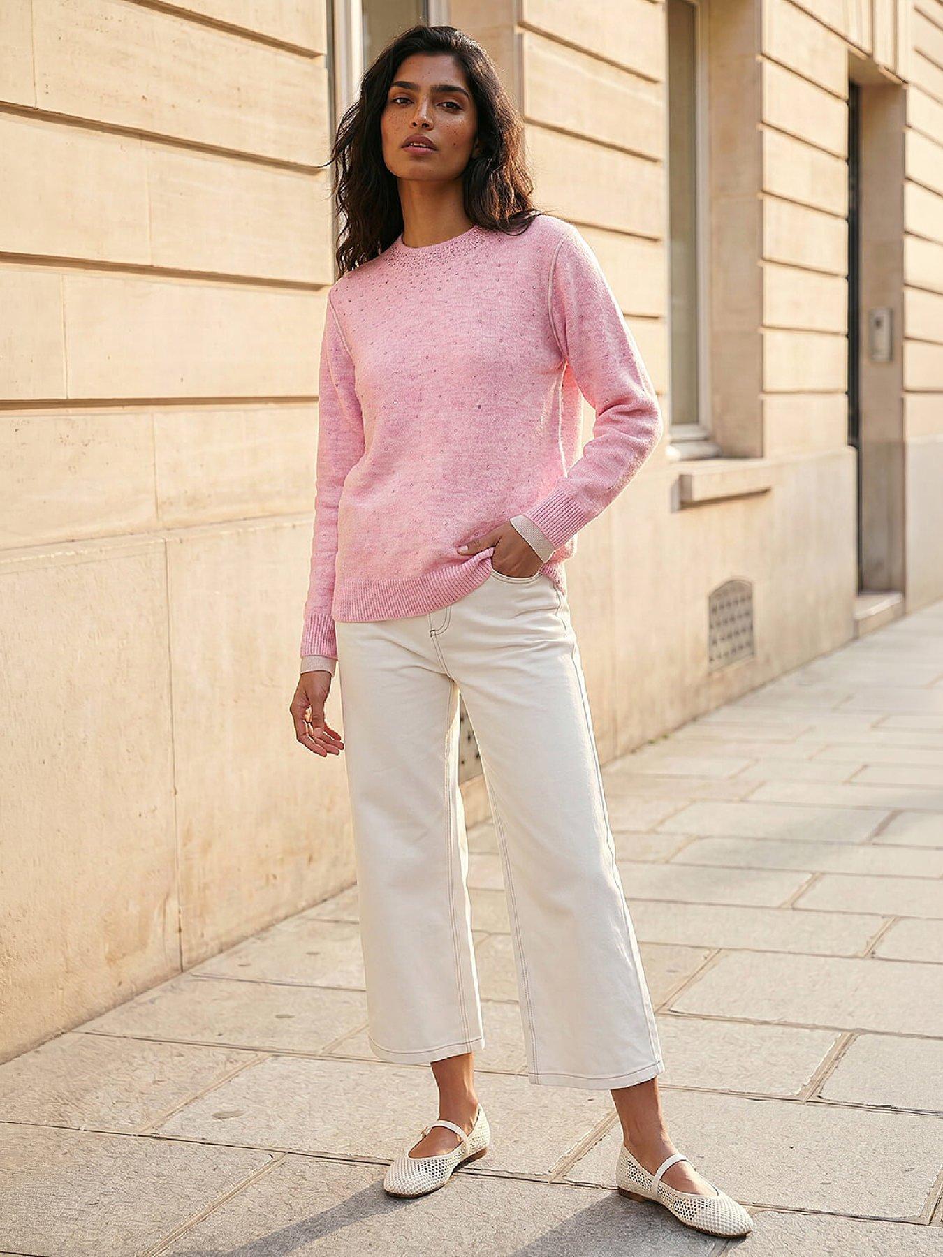 Image 4 of 4 of Roman Embellished Knit Jumper