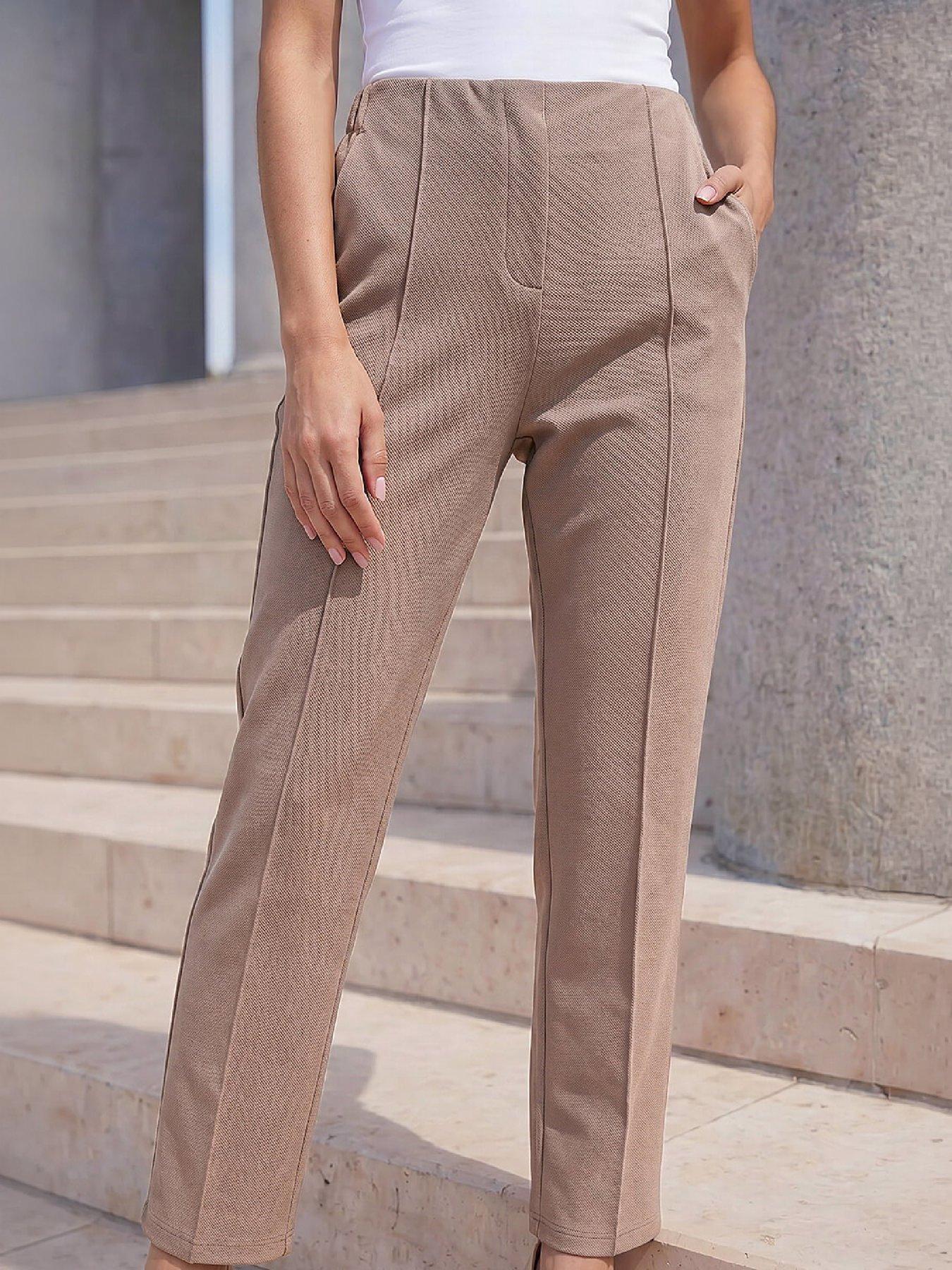 Image 3 of 4 of Roman Petite Premium Stretch Twill Trouser