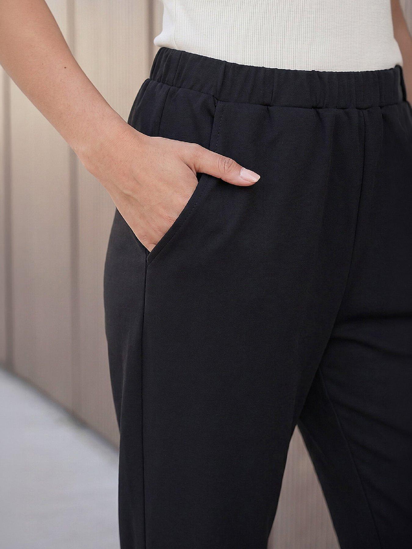 Image 2 of 4 of Roman Petite Turn Up Trouser