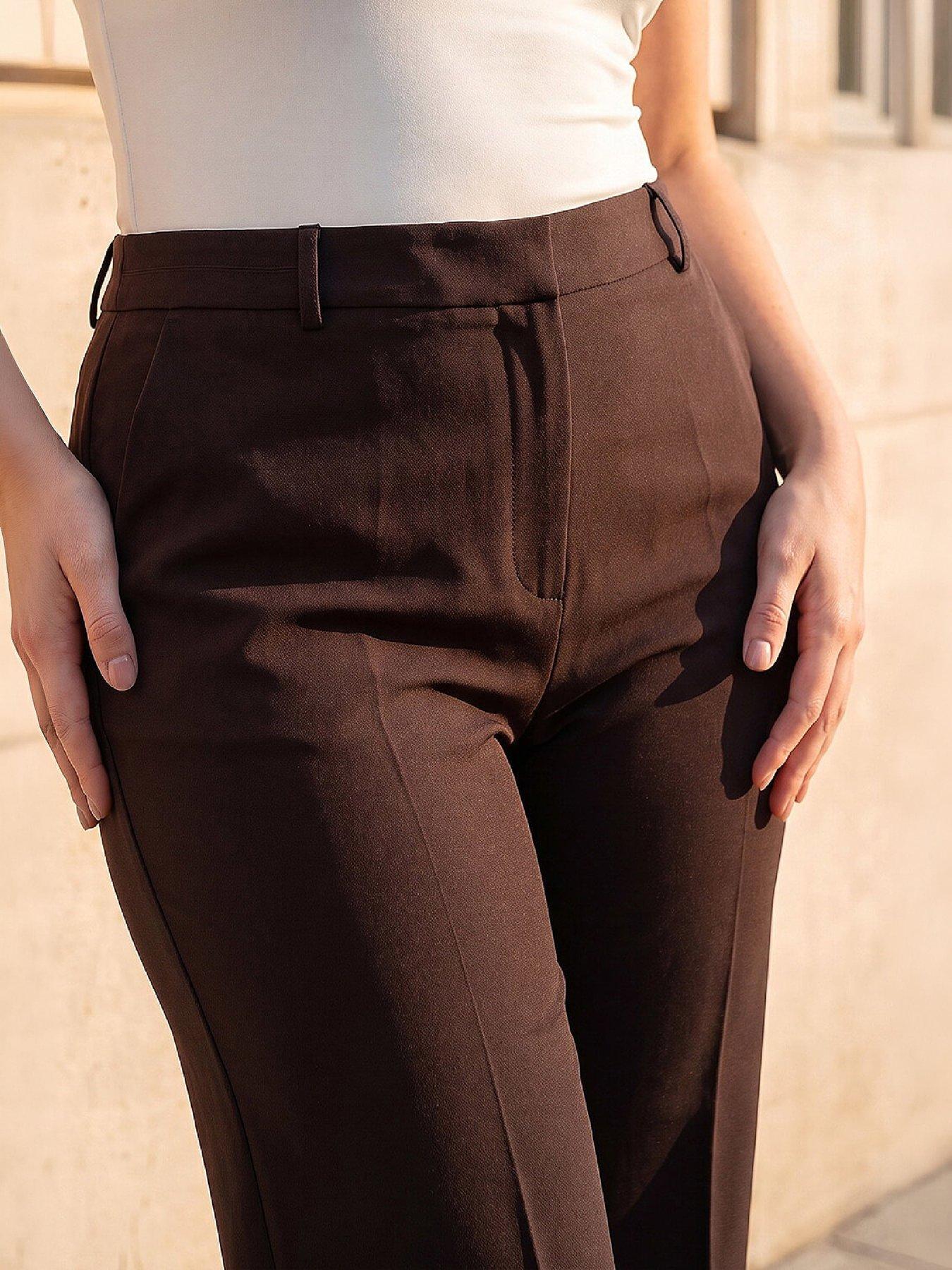 Image 2 of 4 of Roman Curve Full Length Bootcut Trouser